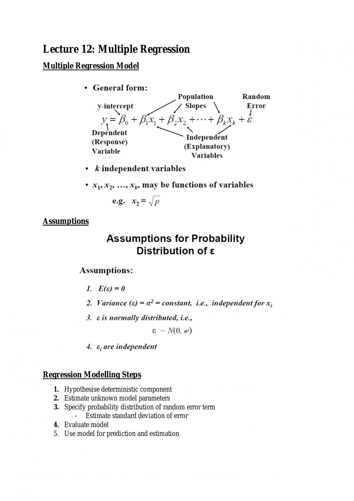 Statistics and Analysis: Notes - Page 55