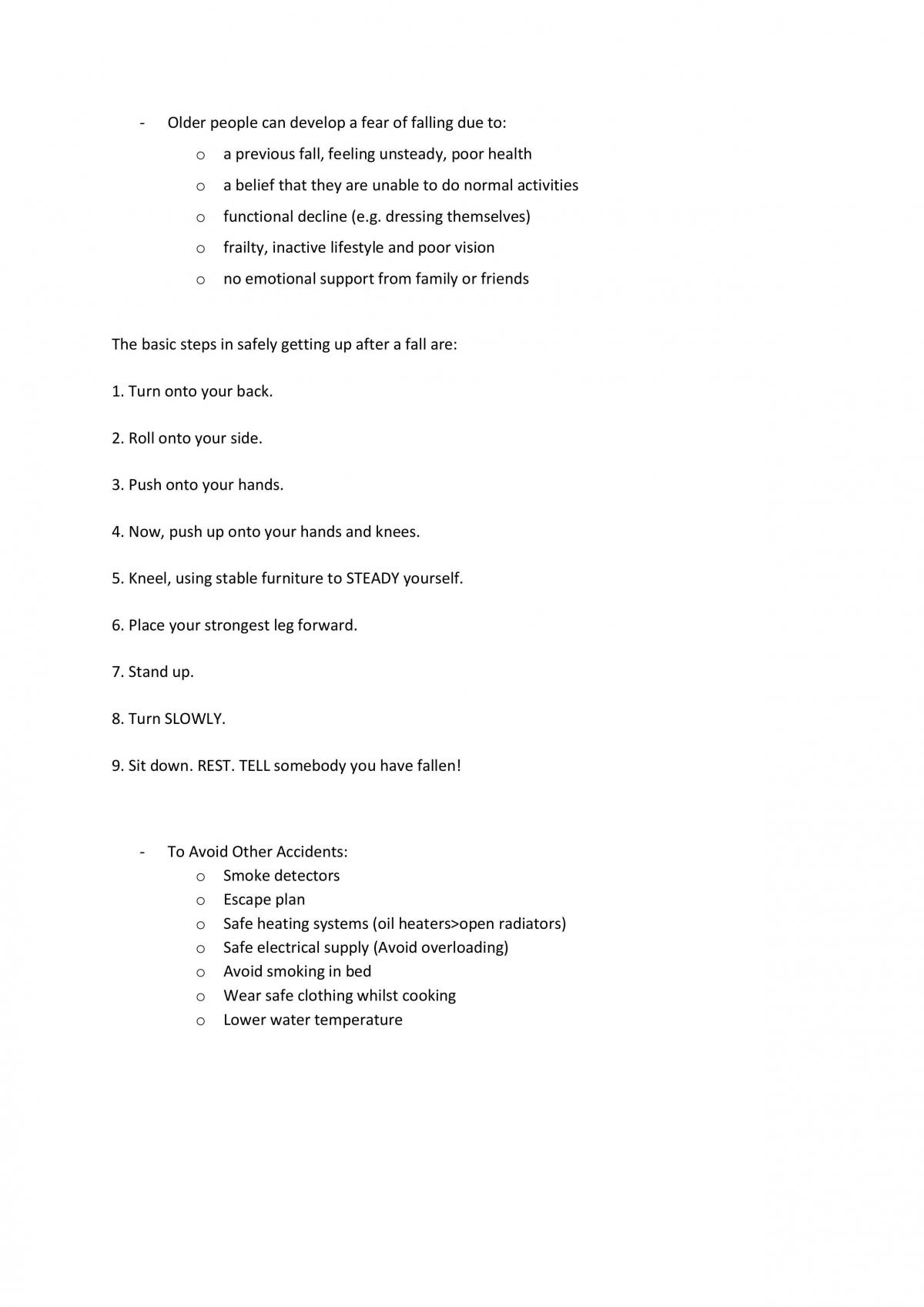 BIOS 1173 Disease in Ageing Notes - Page 18