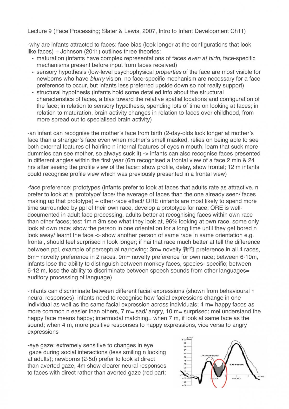 Developmental Psychology Notes - Page 27