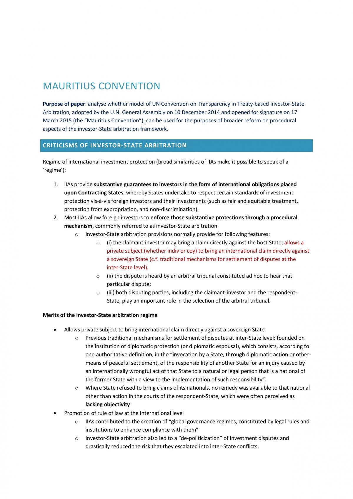 Current Challenges to Investment Arbitration Notes - Page 24