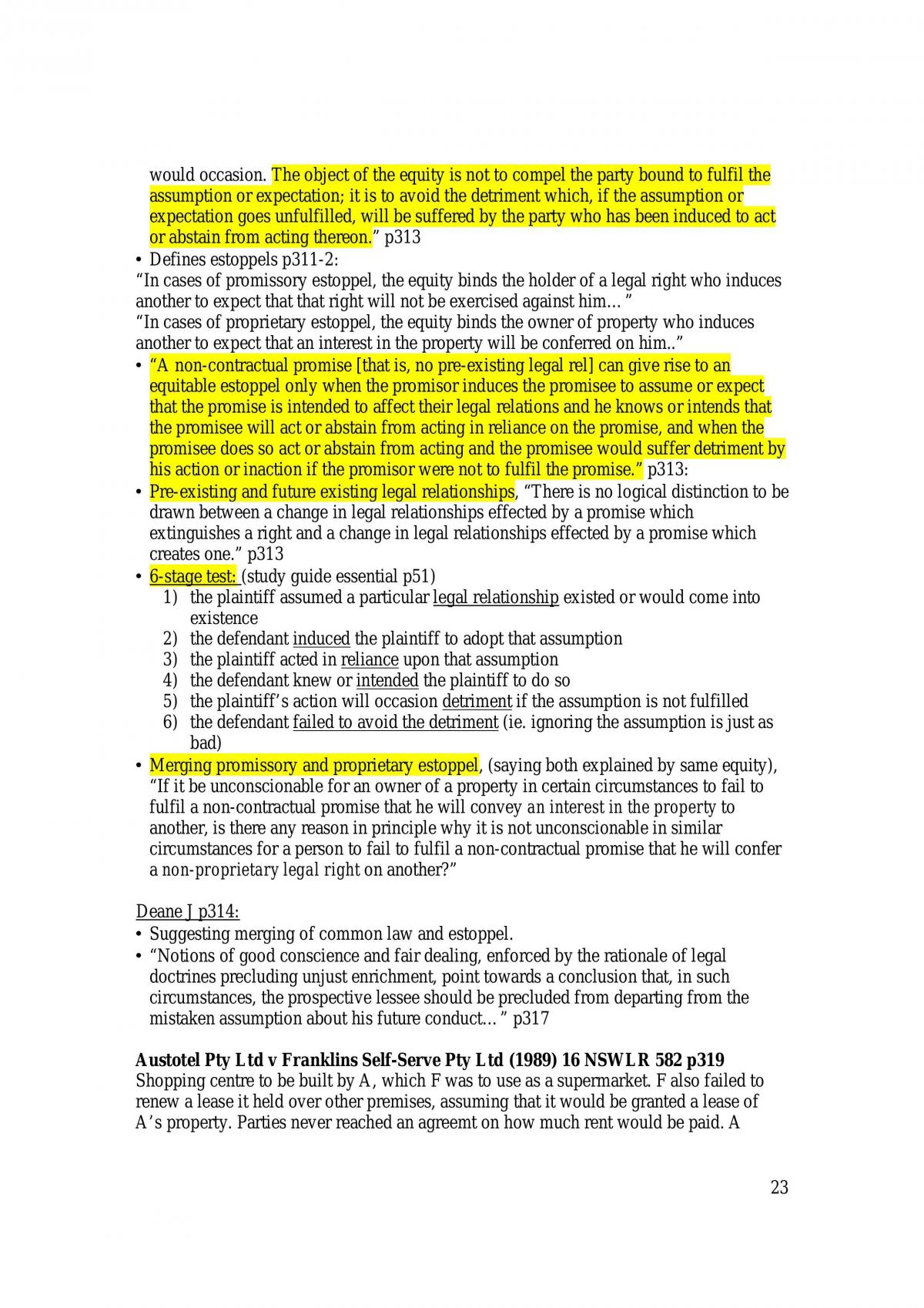 Notes For Property 1 - Page 23