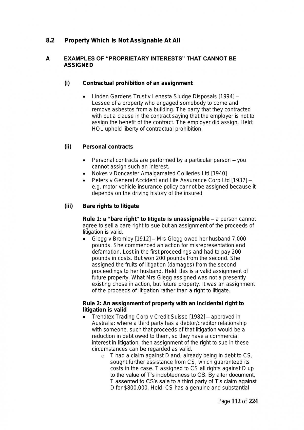 70517 - Equity & Trusts Final Exam Notes - Page 112