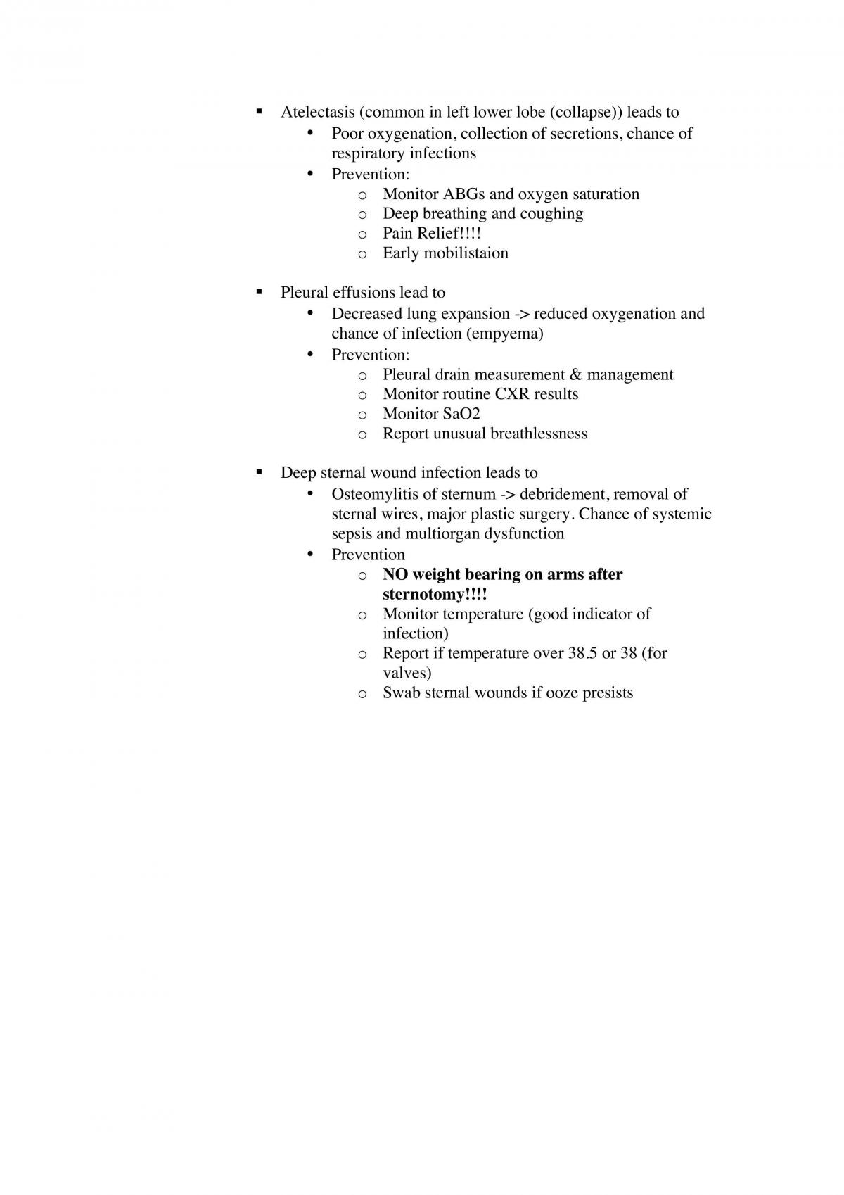 Acute Care Nursing Practice Exam Study Notes - Page 15