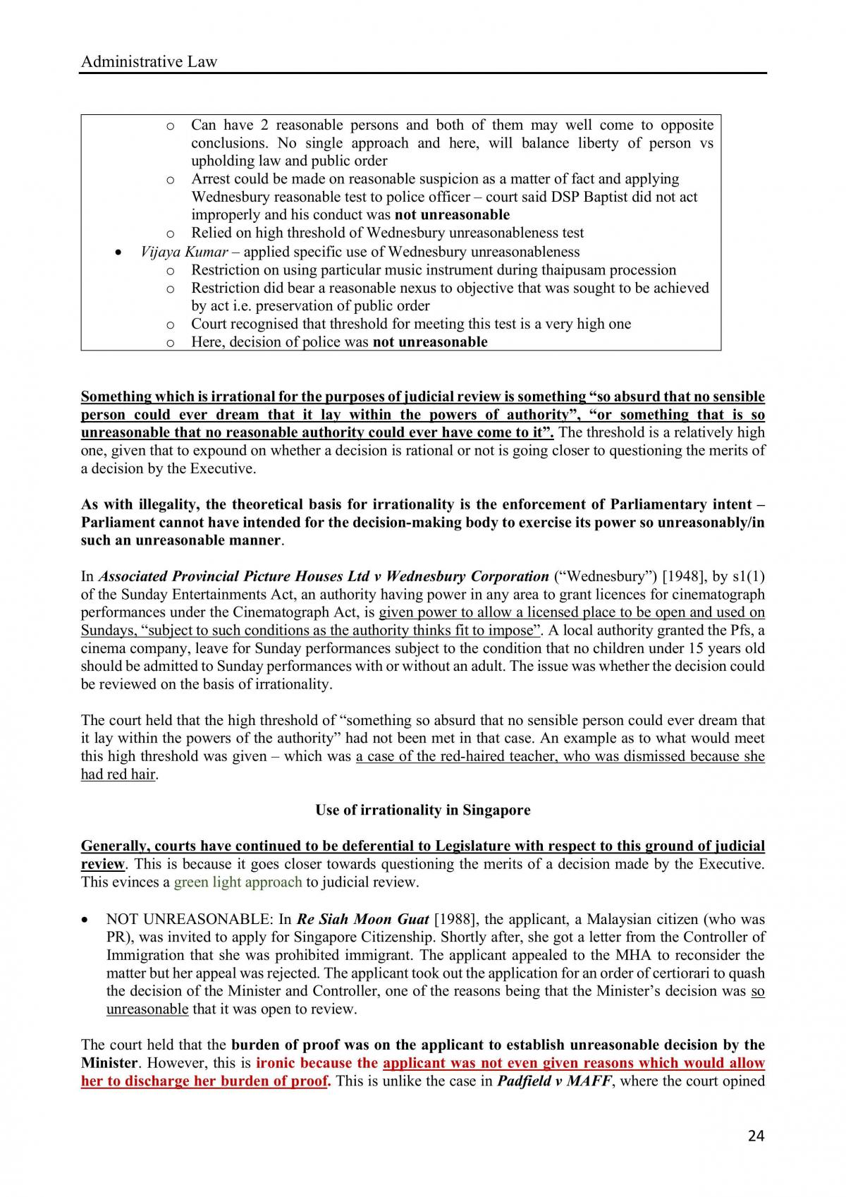 Administrative Law Notes - Page 24