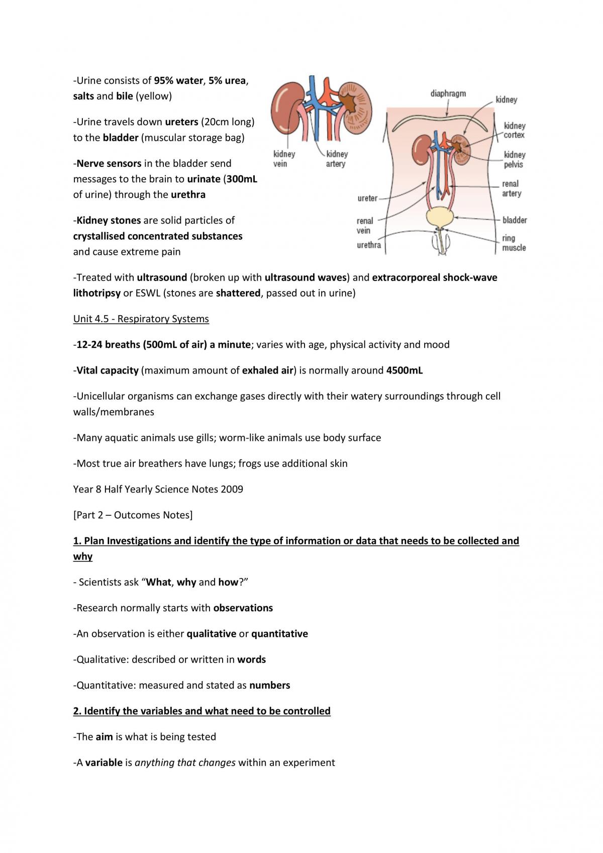 Science Study Notes - Page 17