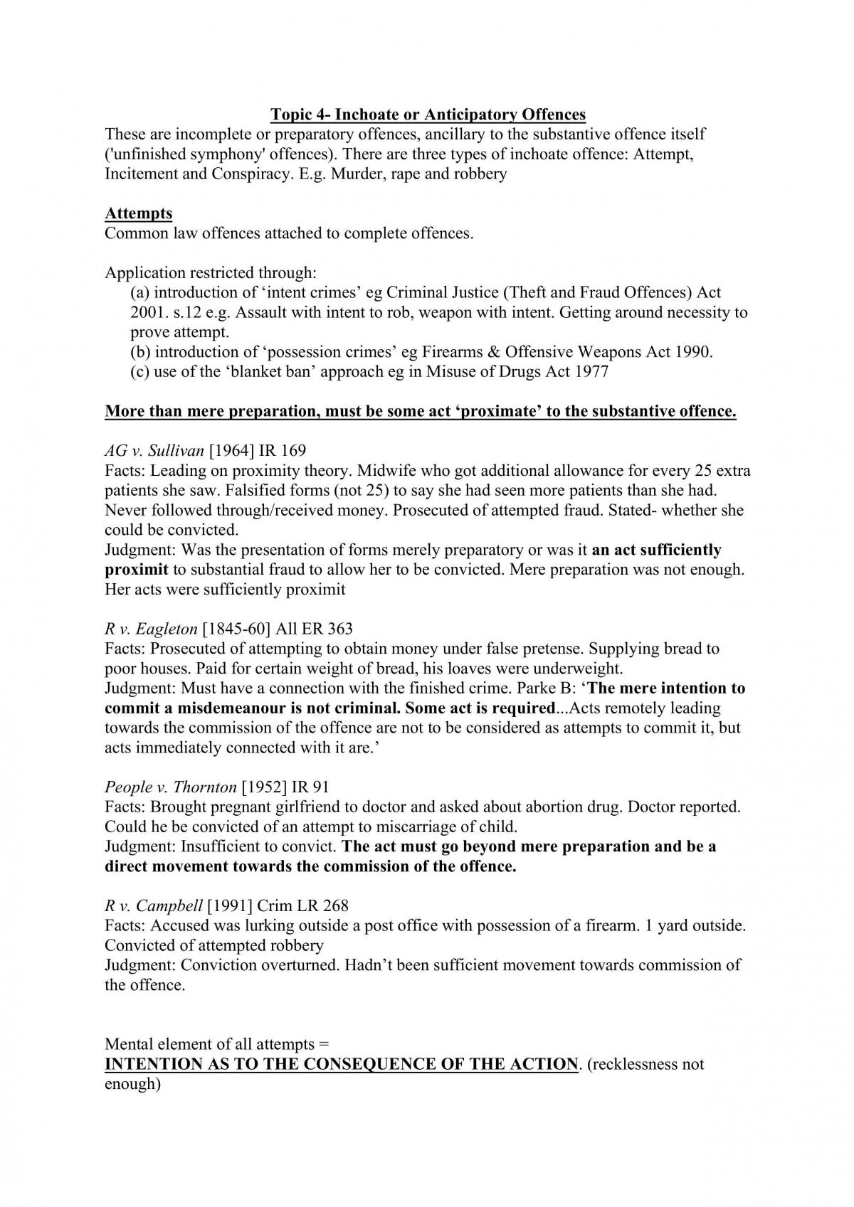 Criminal Law notes - Page 43