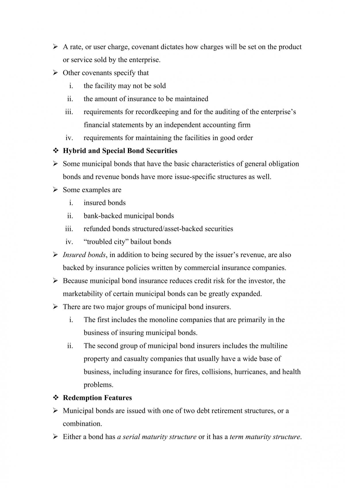 Fixed Income Securities Notes - Page 27