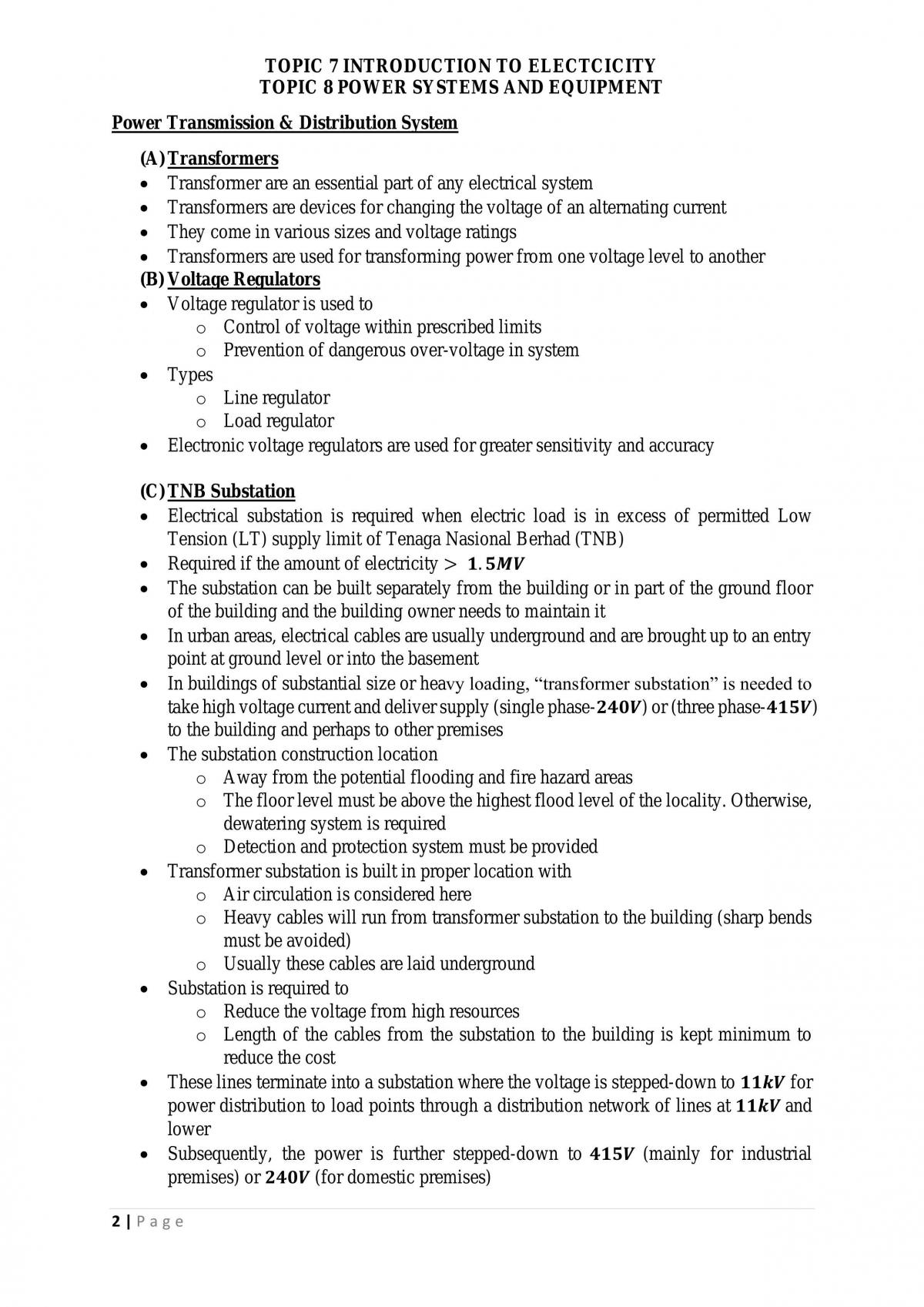 Introduction to Building Services Notes - Page 63
