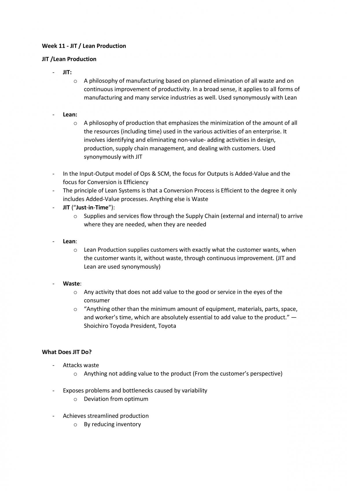 Global operations & SCM notes - Page 55