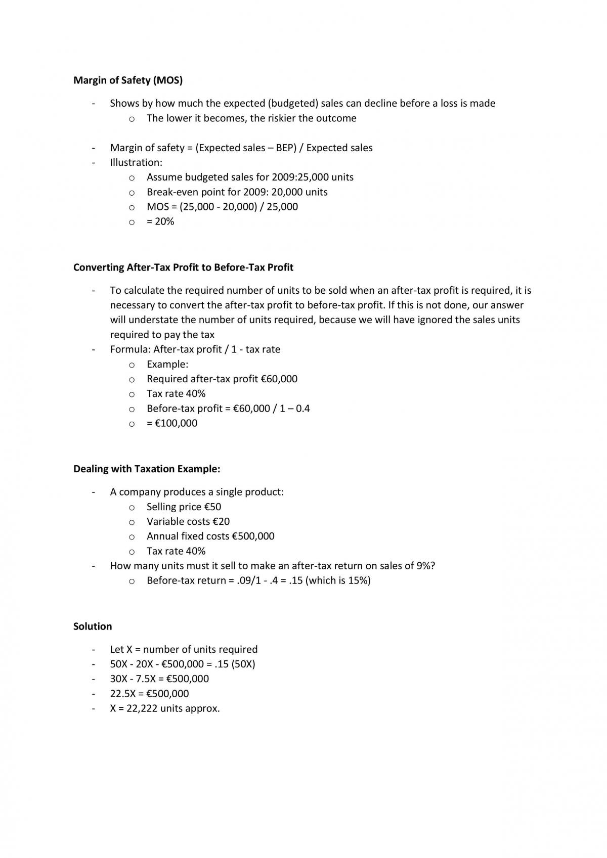 Management Accounting Notes - Page 39