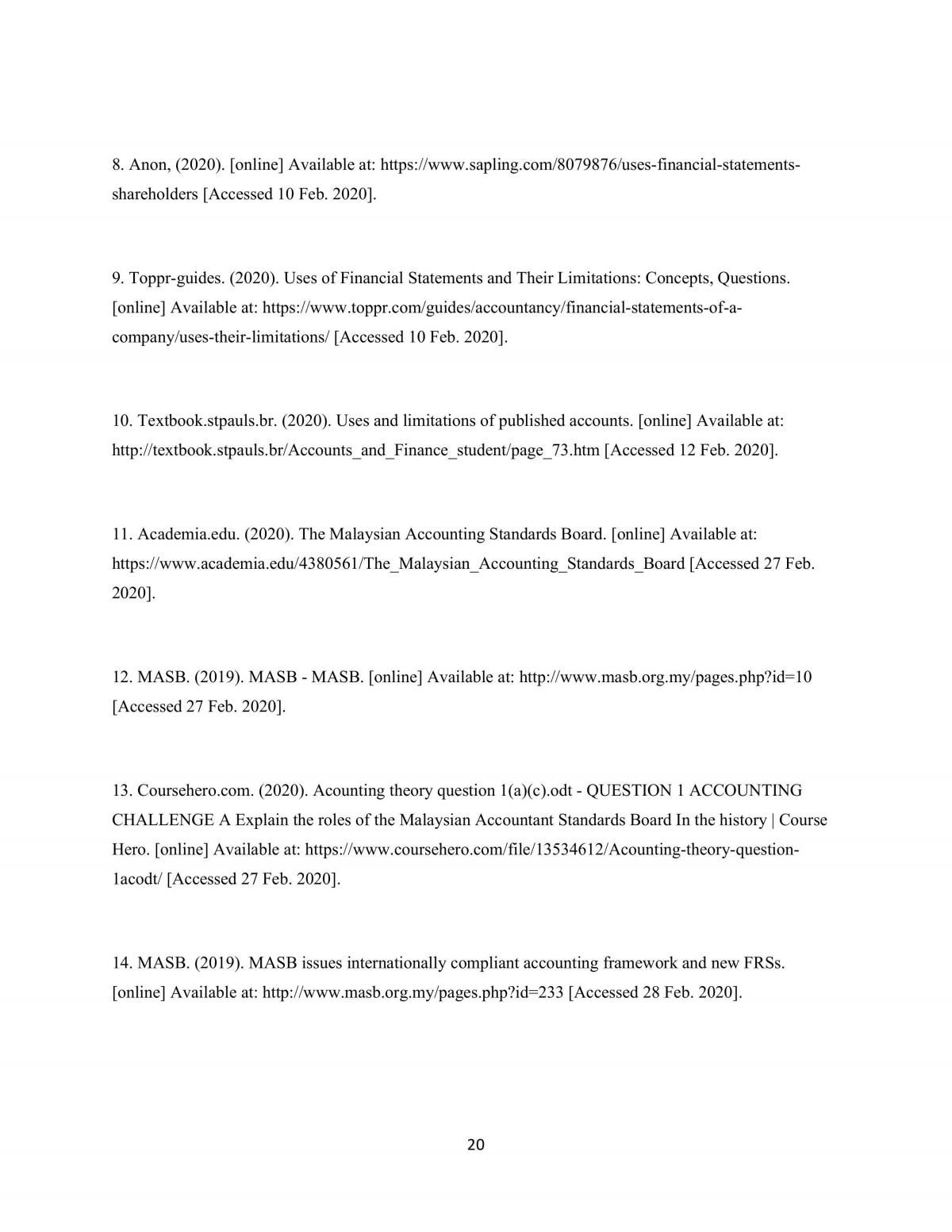 Accounting Theory & Practice - Assignment - Page 21