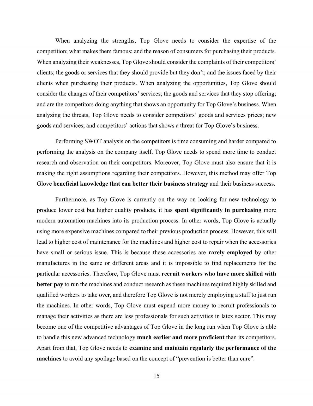 Case Study Of Topglove - Page 15