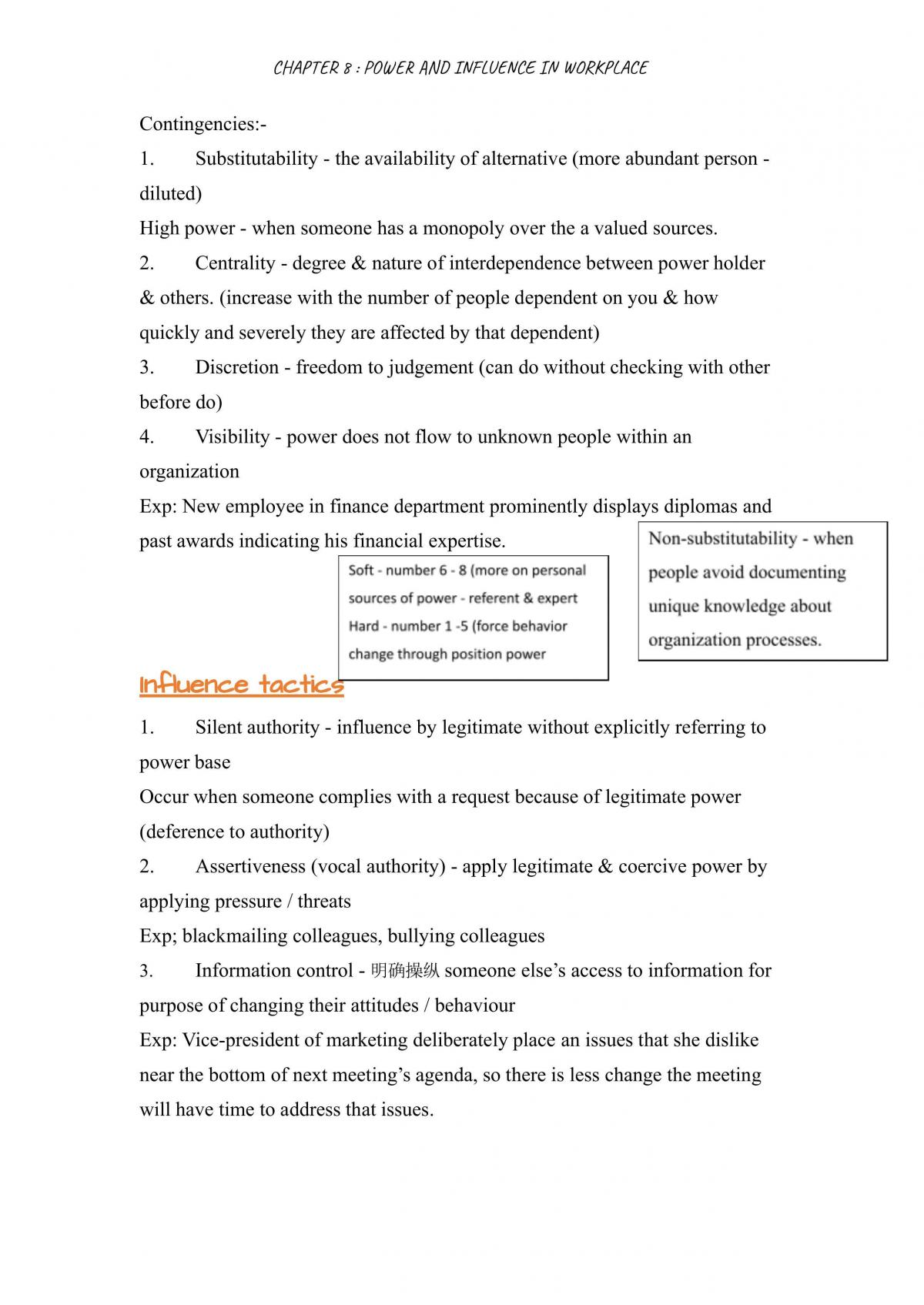 Organizational Behaviour Notes - Page 20