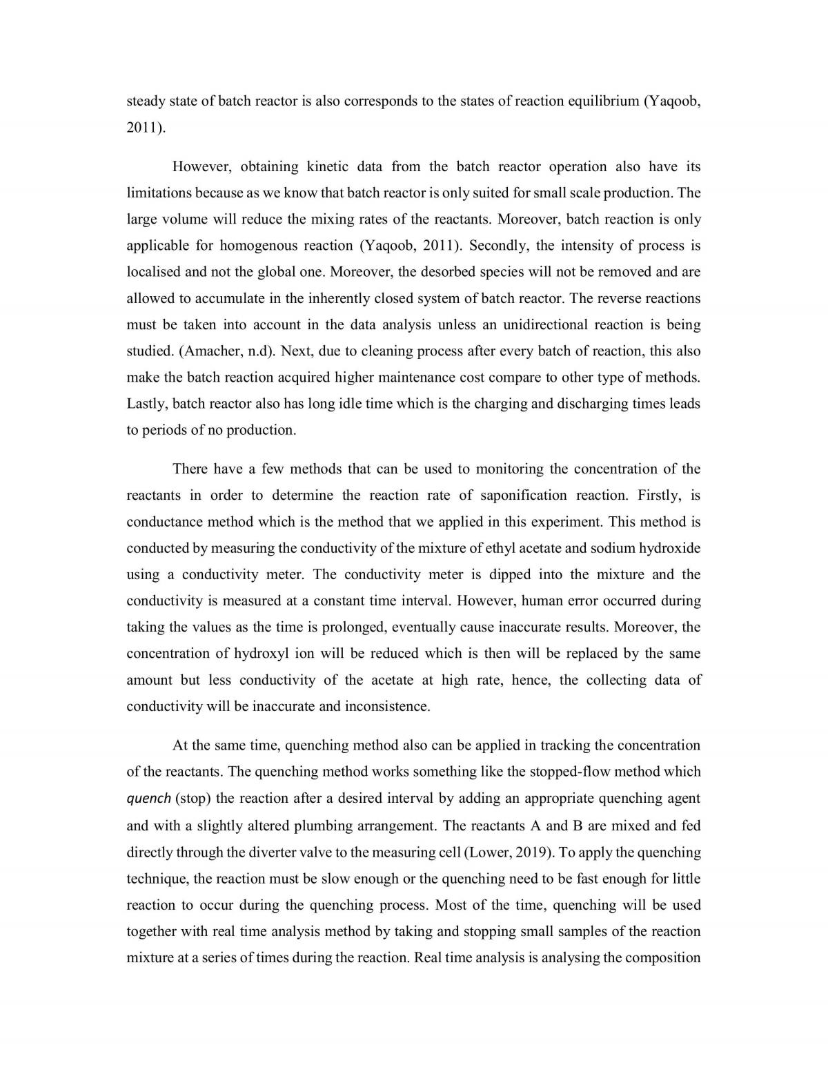 Batch Reactor Experiment - Page 27