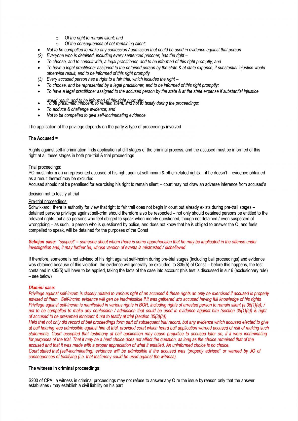 Law of Evidence Study Notes - Page 22