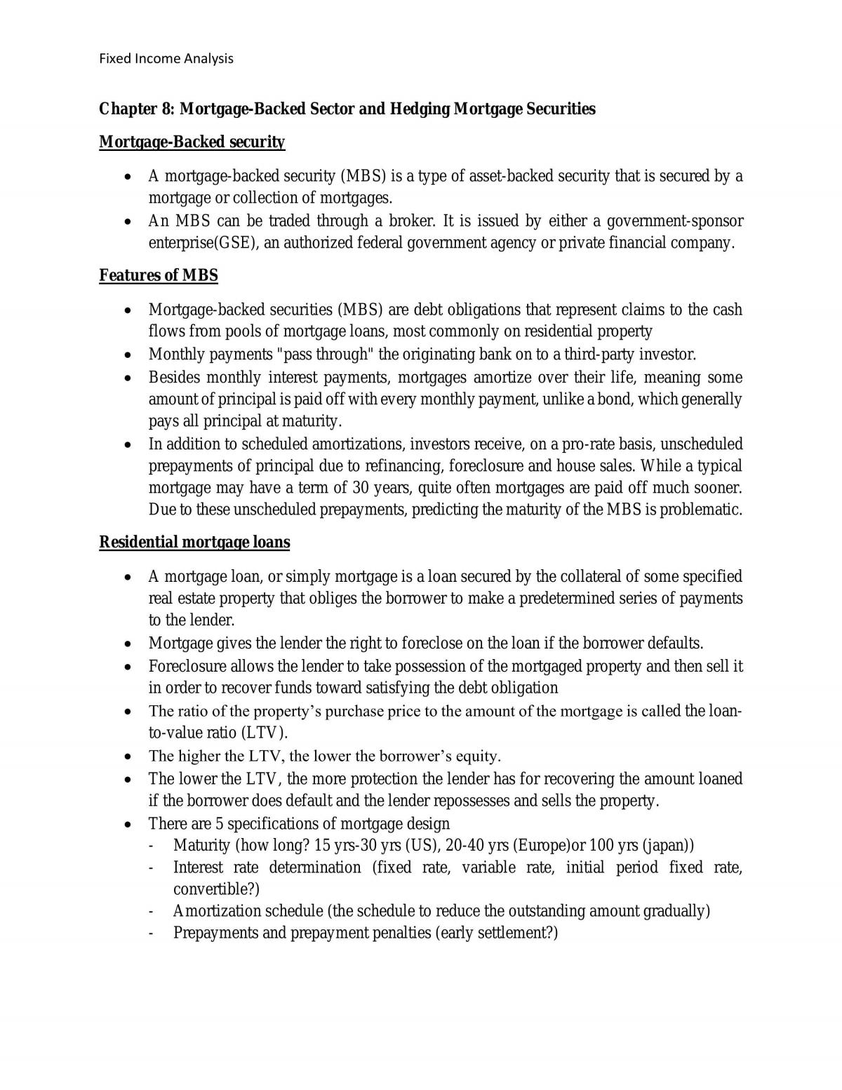 Notes for Fixed Income Analysis - Page 25