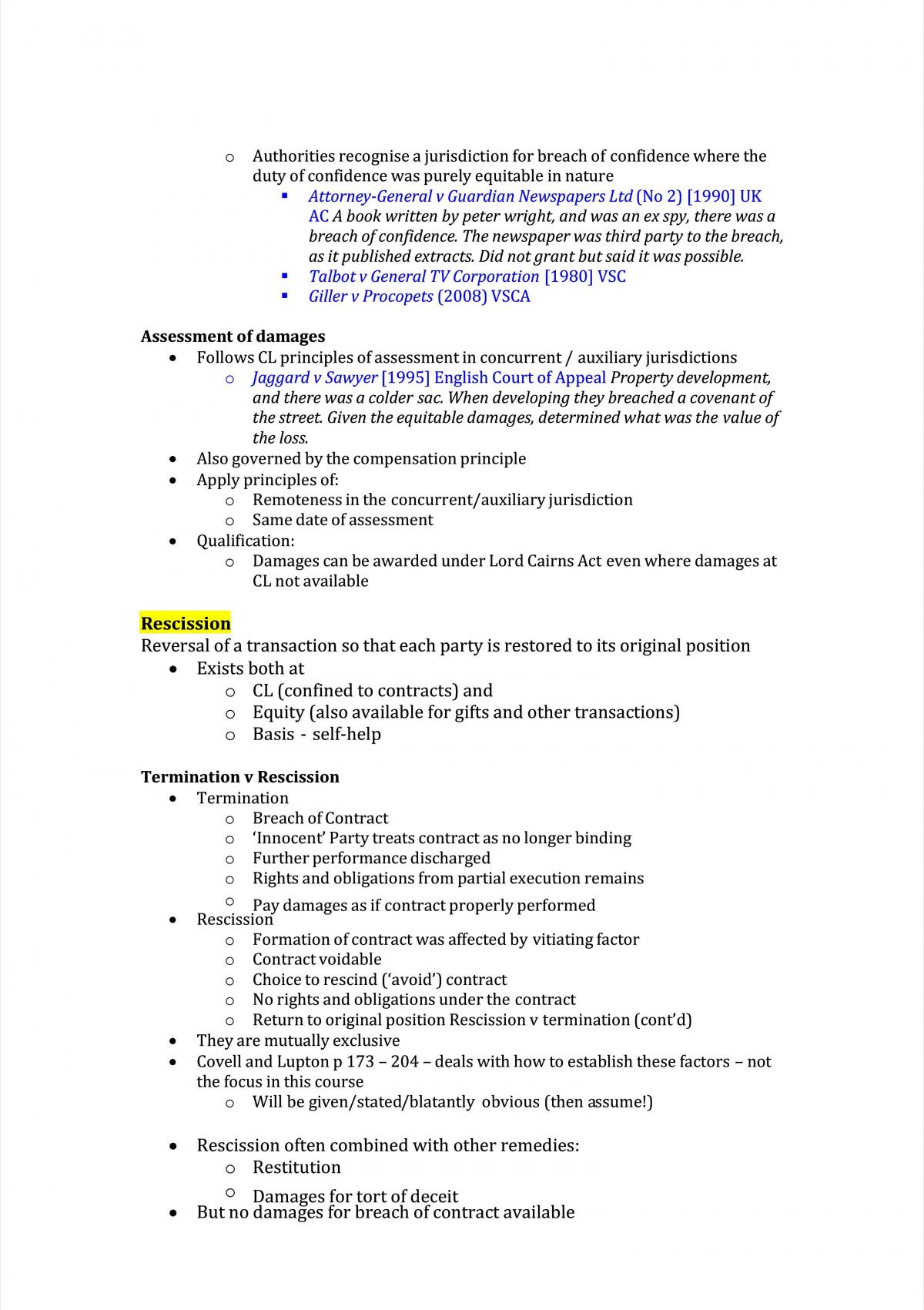 Remedies Study Notes - Page 36