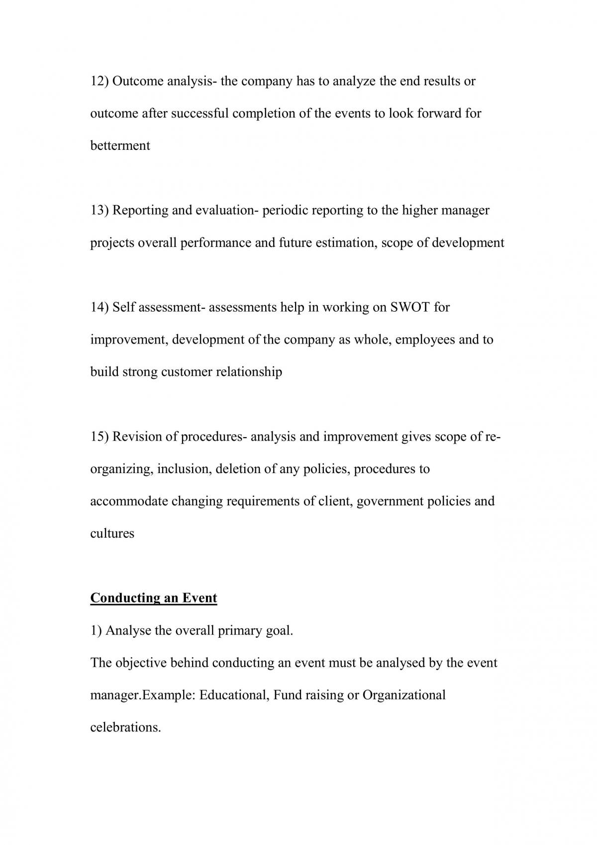 Introduction to Event Management Notes - Page 17