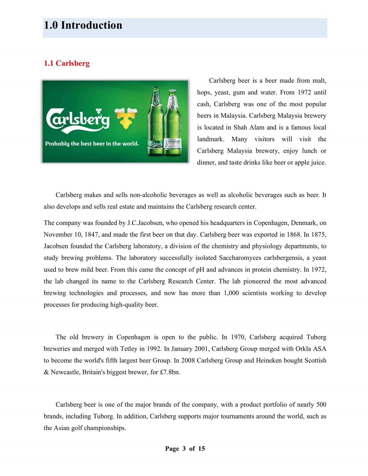 Essay Discussing The Return, Standard Deviation, Beta Value Of Selected Listed Company - Page 3