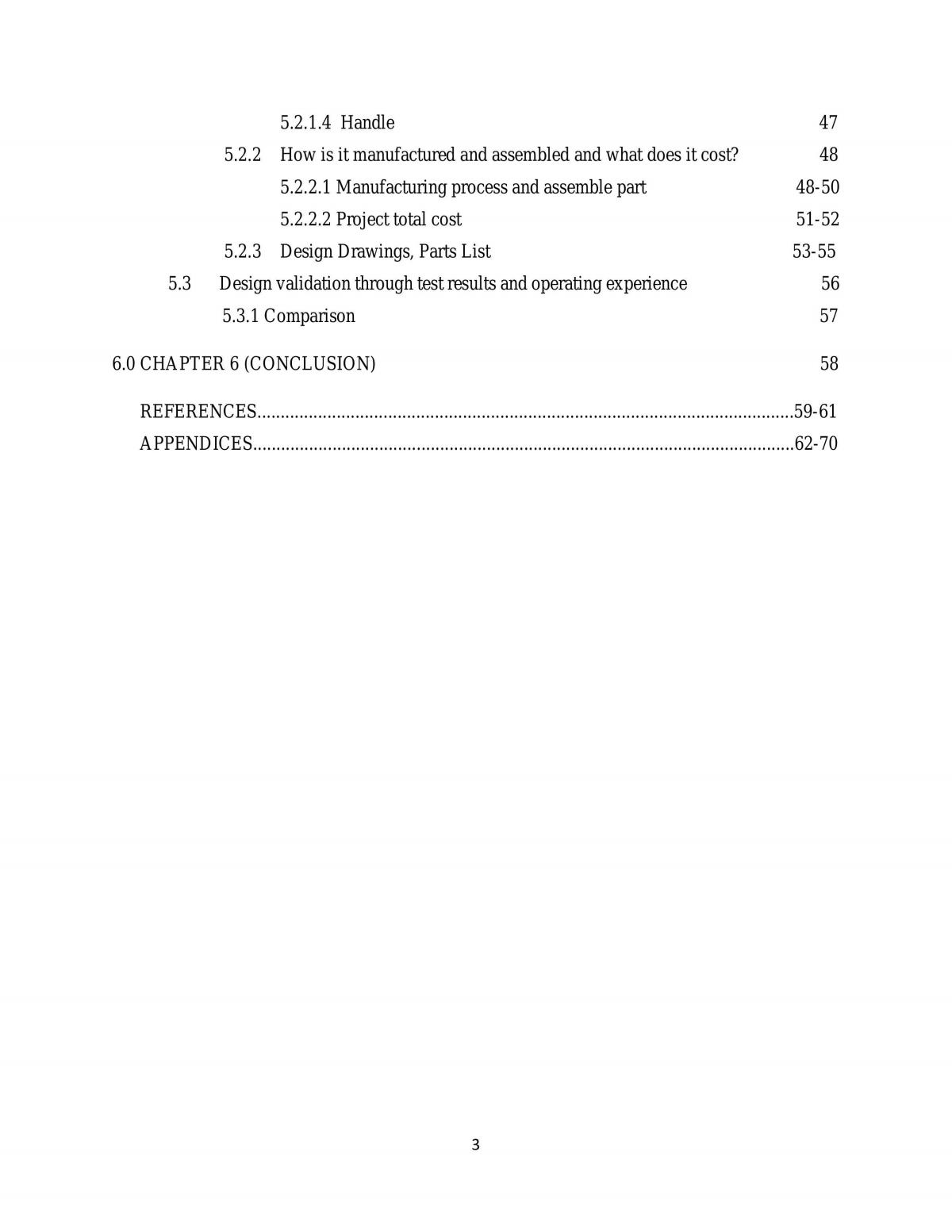 Final Year Project for Manufacturing Engineering - Page 3
