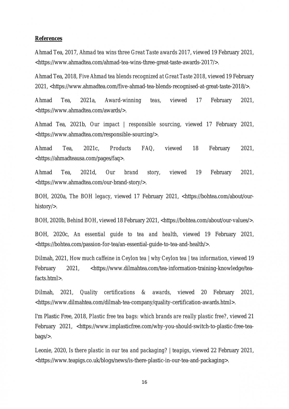 Principles of Marketing Group Assignment - Page 17