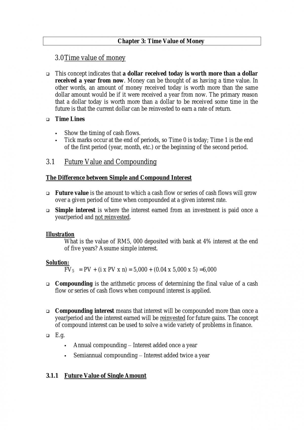 Principles of Finance Complete Study Notes - Page 21