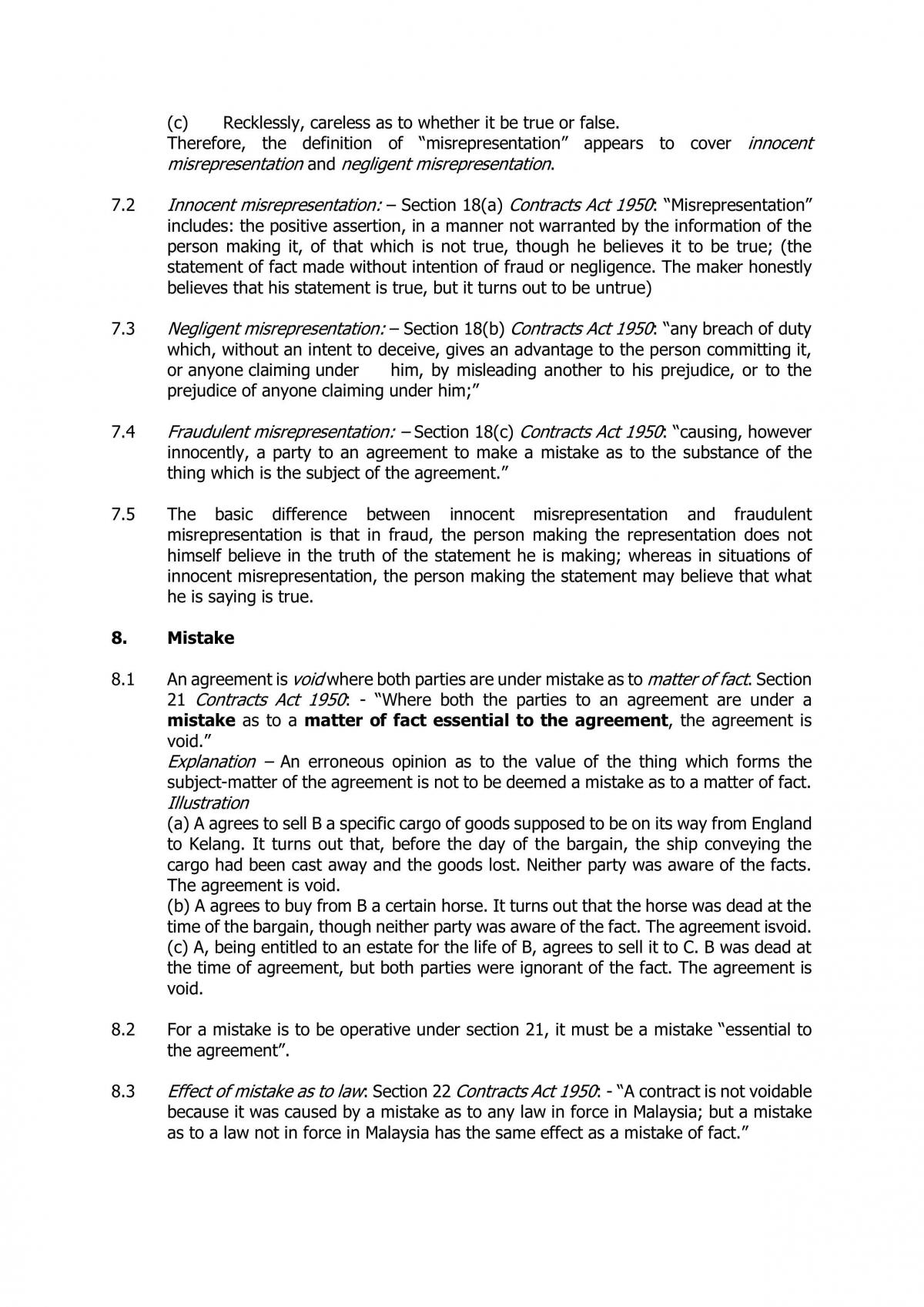 Contract Law Notes - Page 24