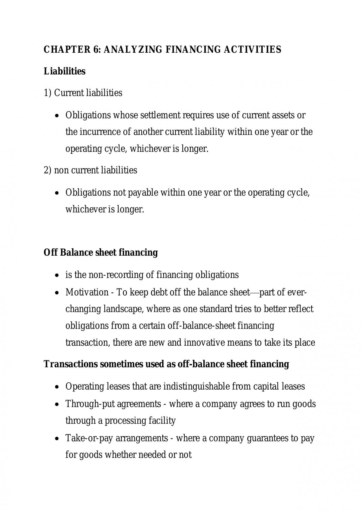Financial Statement Analysis Study Notes - Page 21