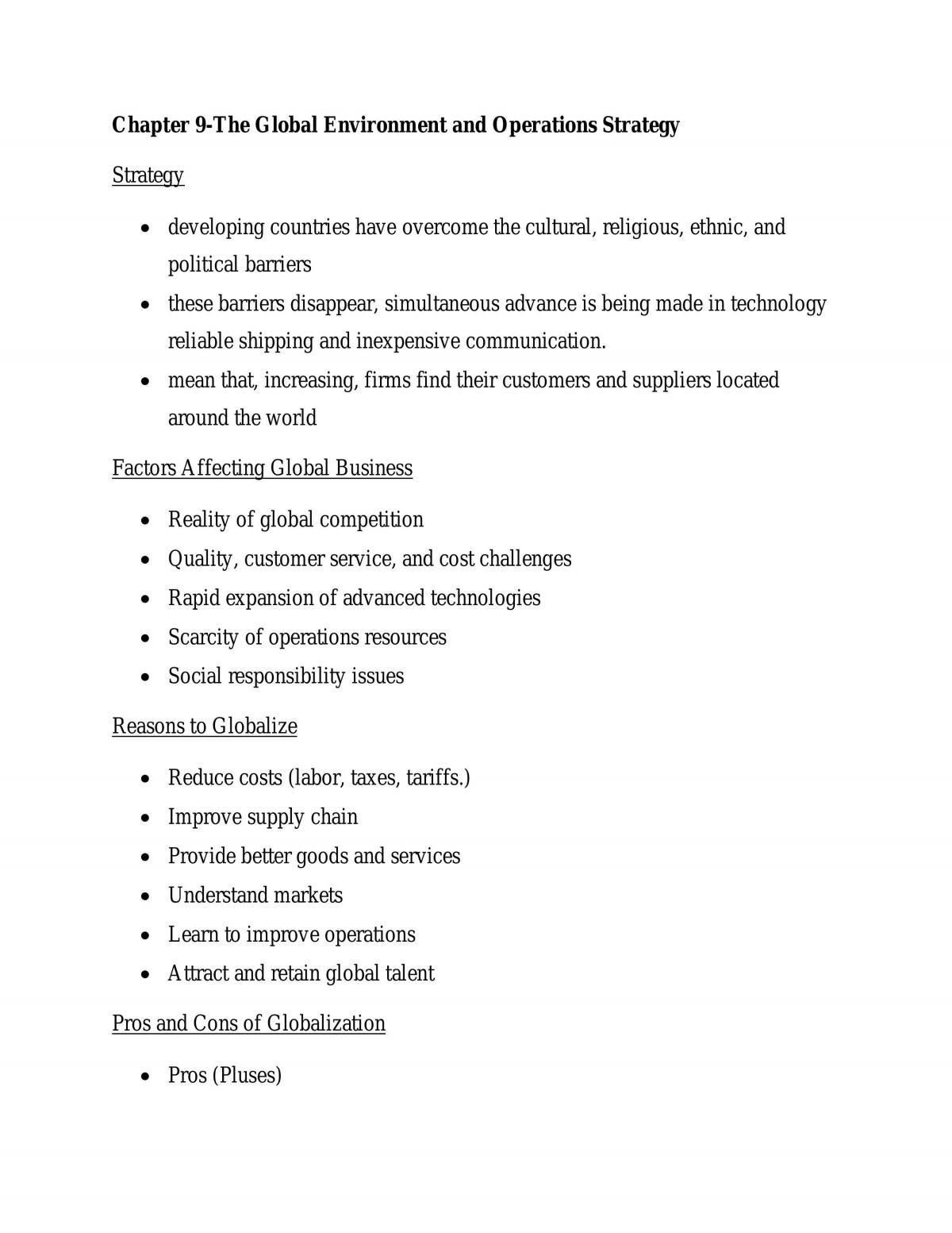 Operations management notes - Page 16