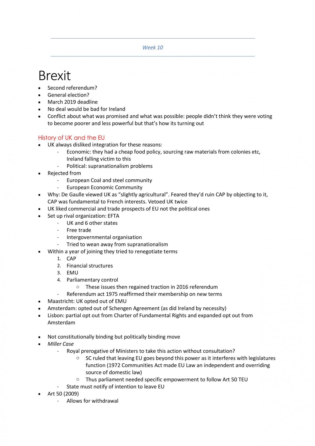 EU Constitutional Law Study Notes - Page 18