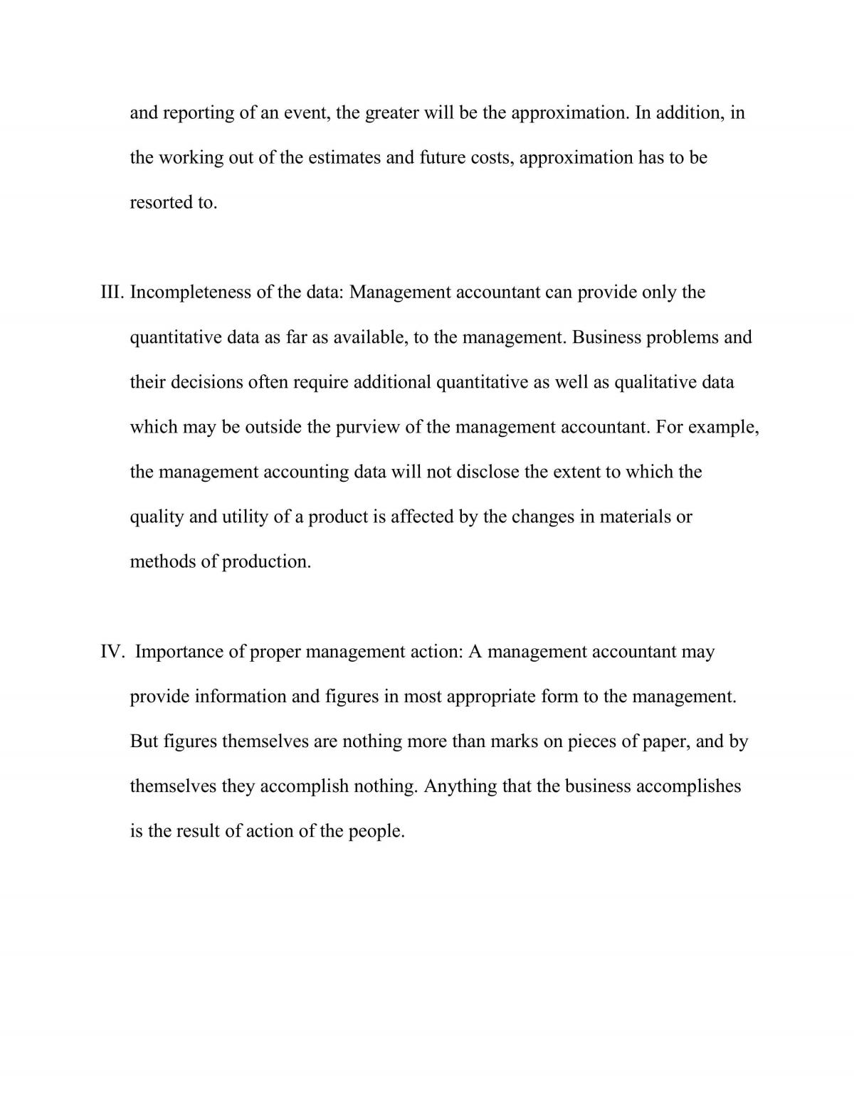 Introduction To Management Accounting Notes - Page 15
