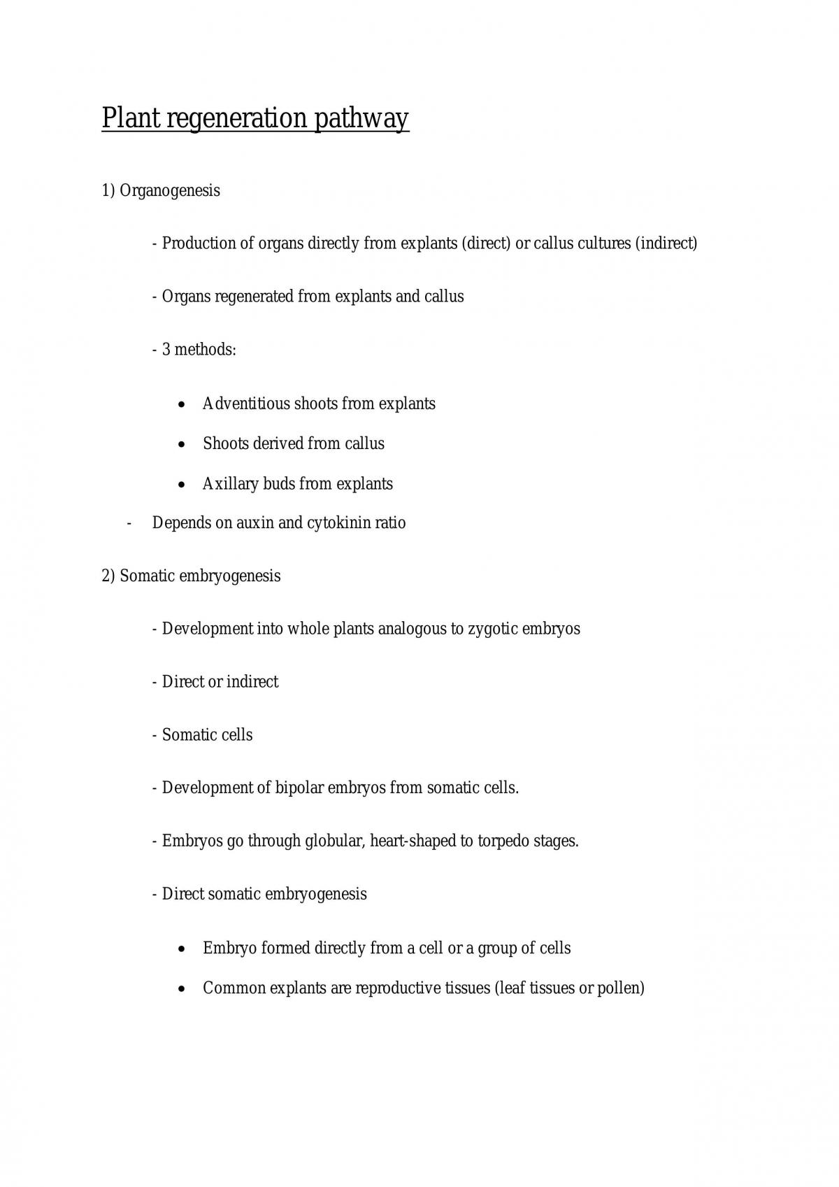 Plant Genetics Notes - Page 10