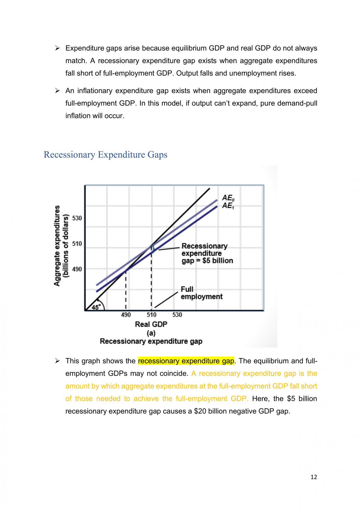 Macroeconomics Study Notes - Page 13