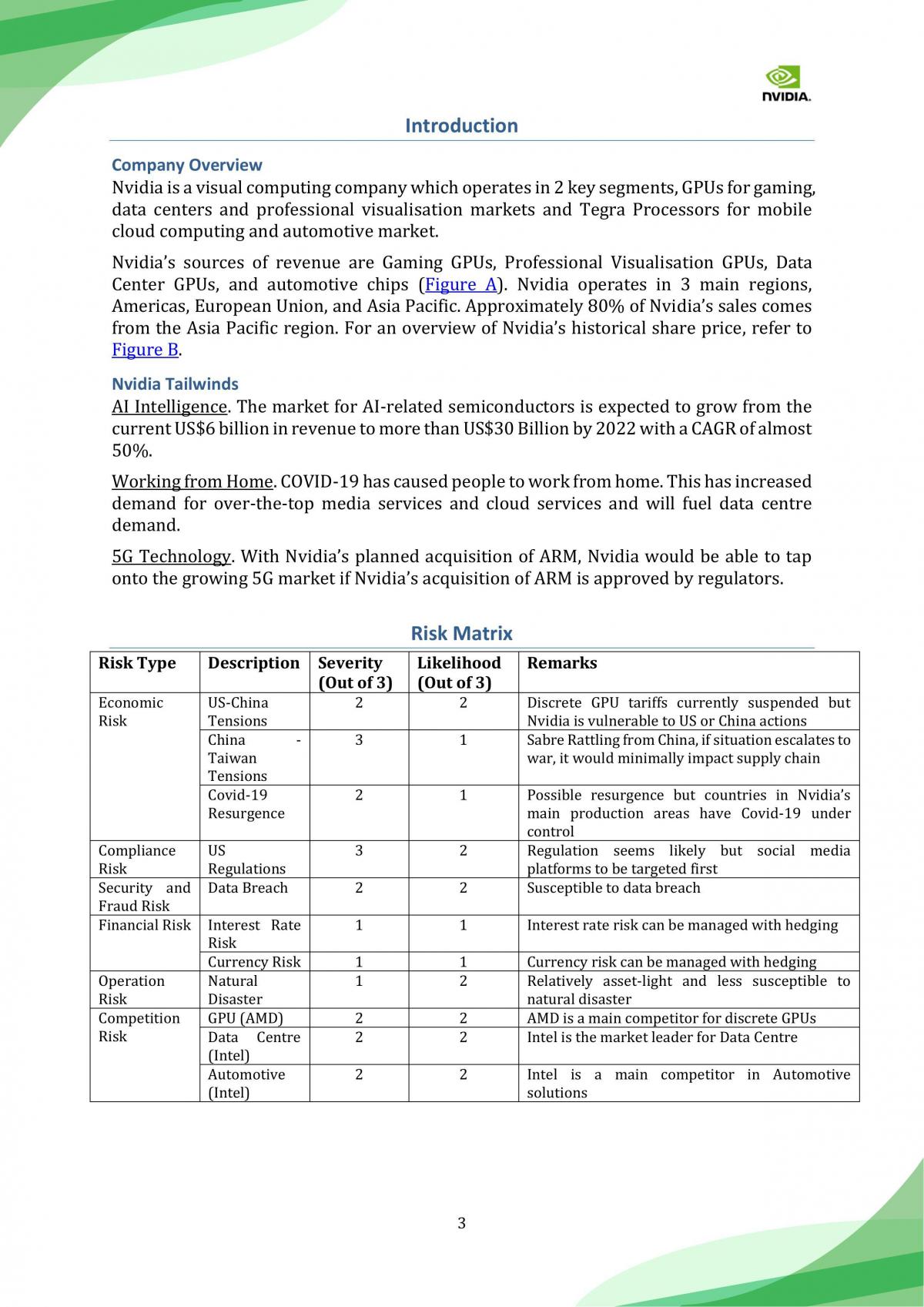 Finance Report - NVIDIA - Page 3