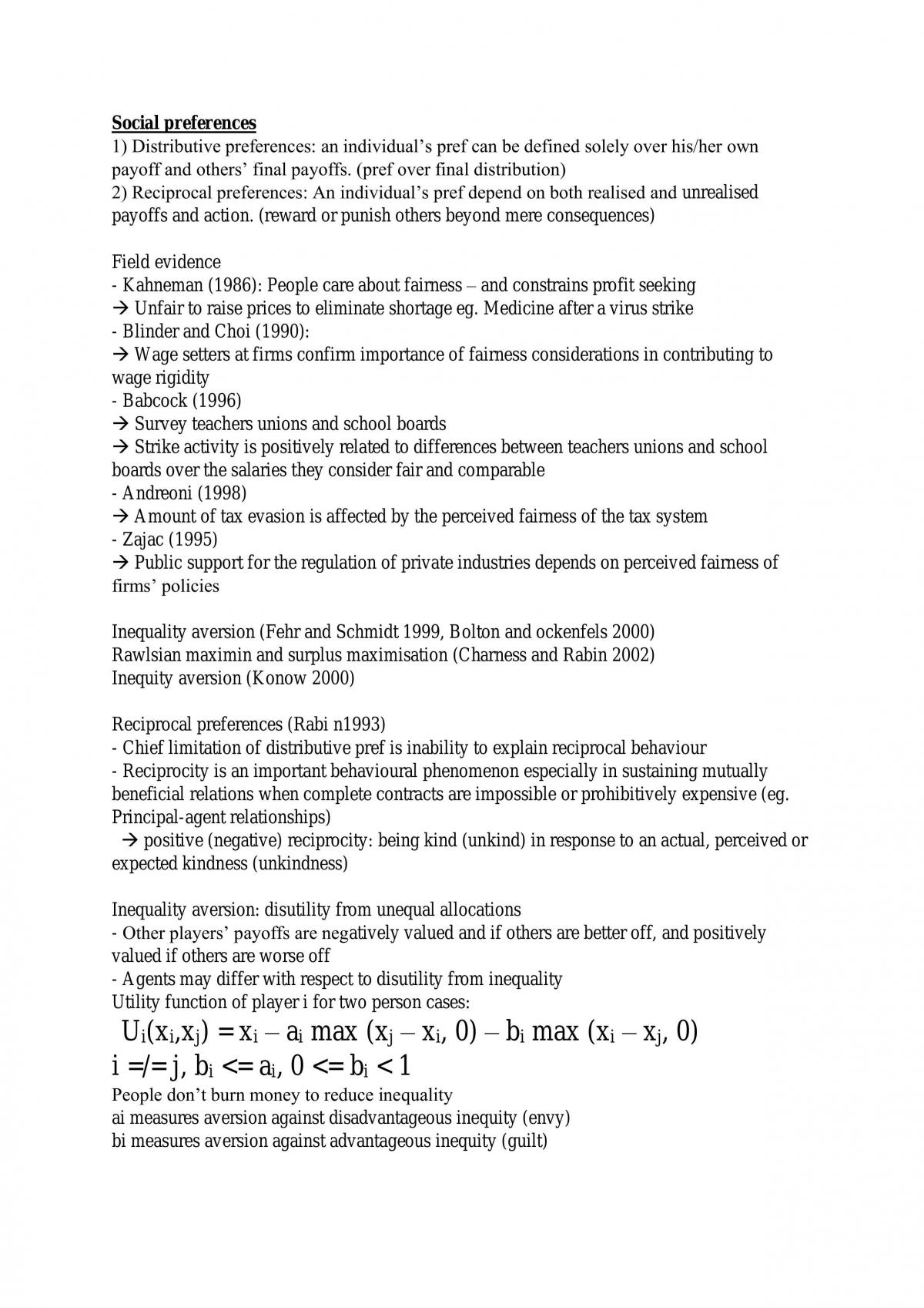 Behavioural Finance Full Notes - Page 21