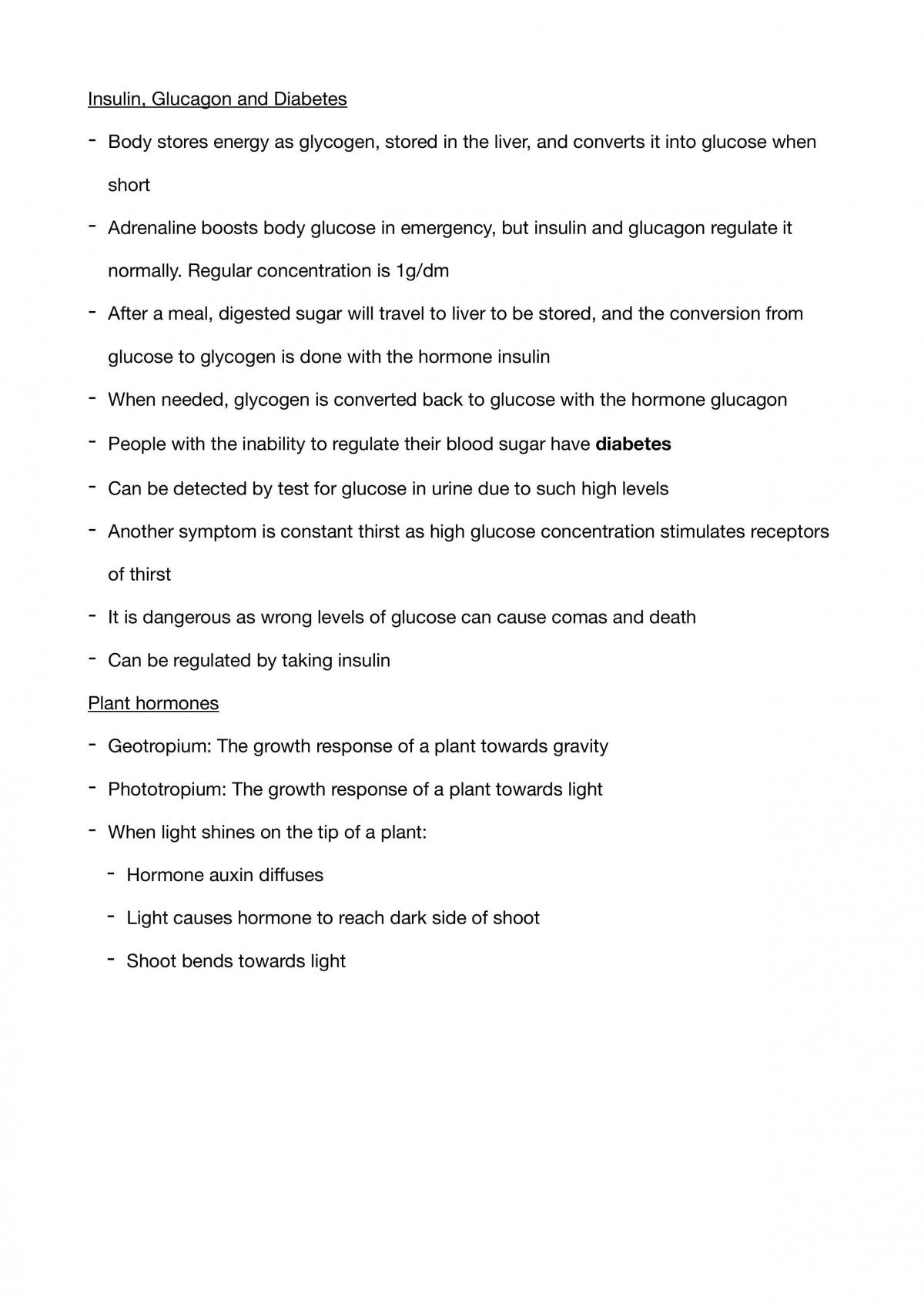 Study Notes for GCSE Biology - Page 21
