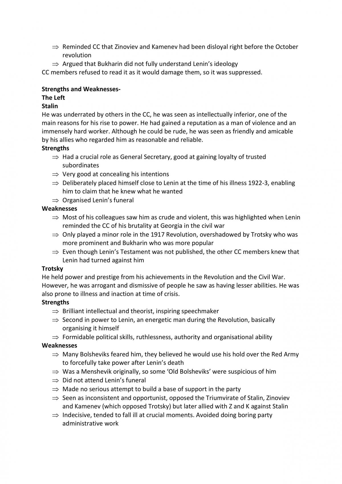History A-Level course - entire notes, both modules - Page 24
