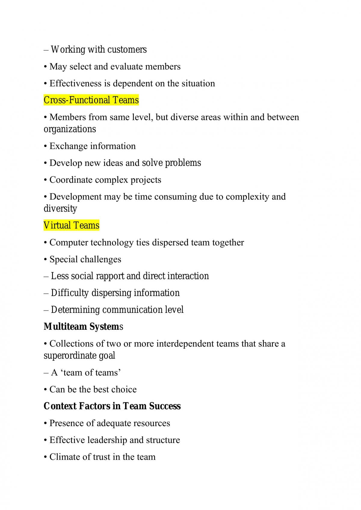 Organisational Behaviour Full Study Notes Chapter 1-10 - Page 29