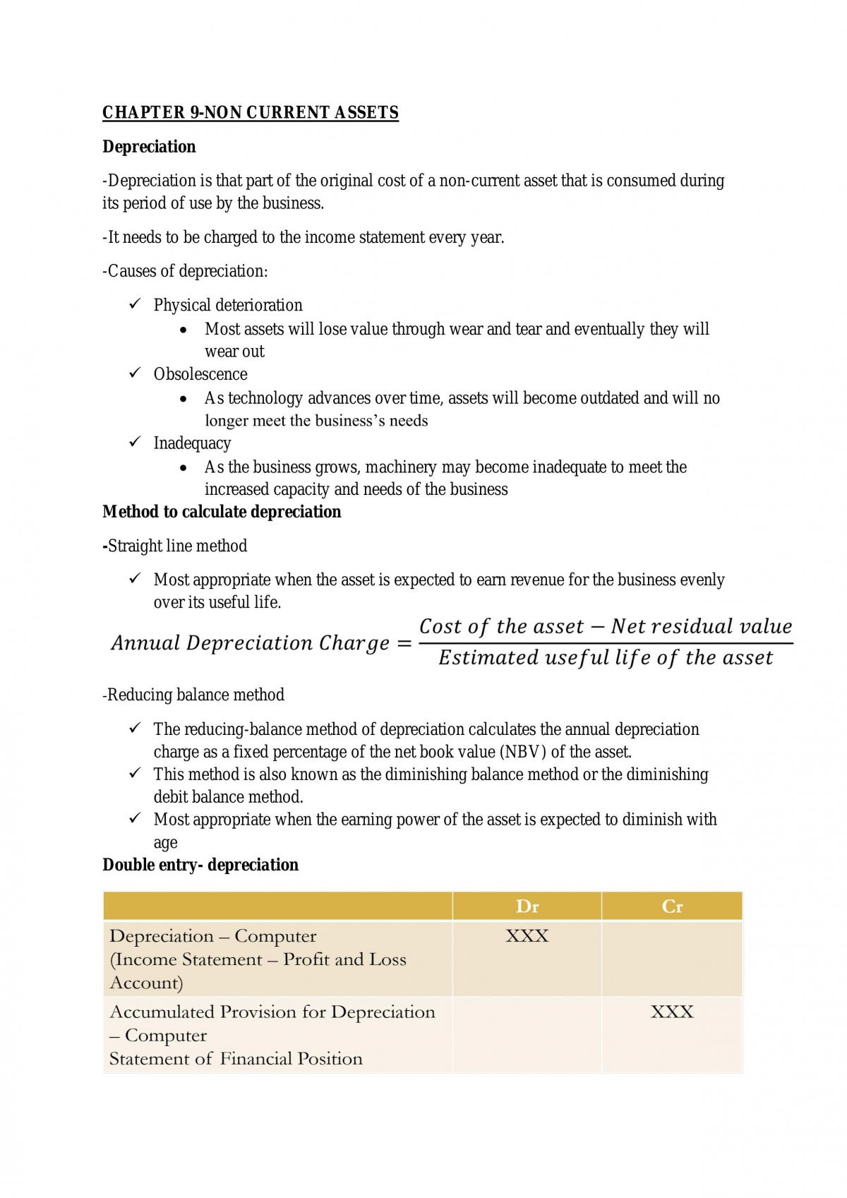 Financial Accounting Notes - Page 18