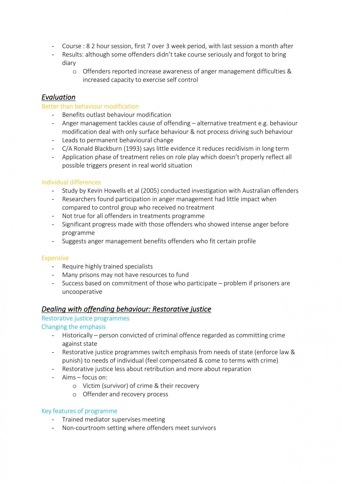Psychology complete notes  - Page 127