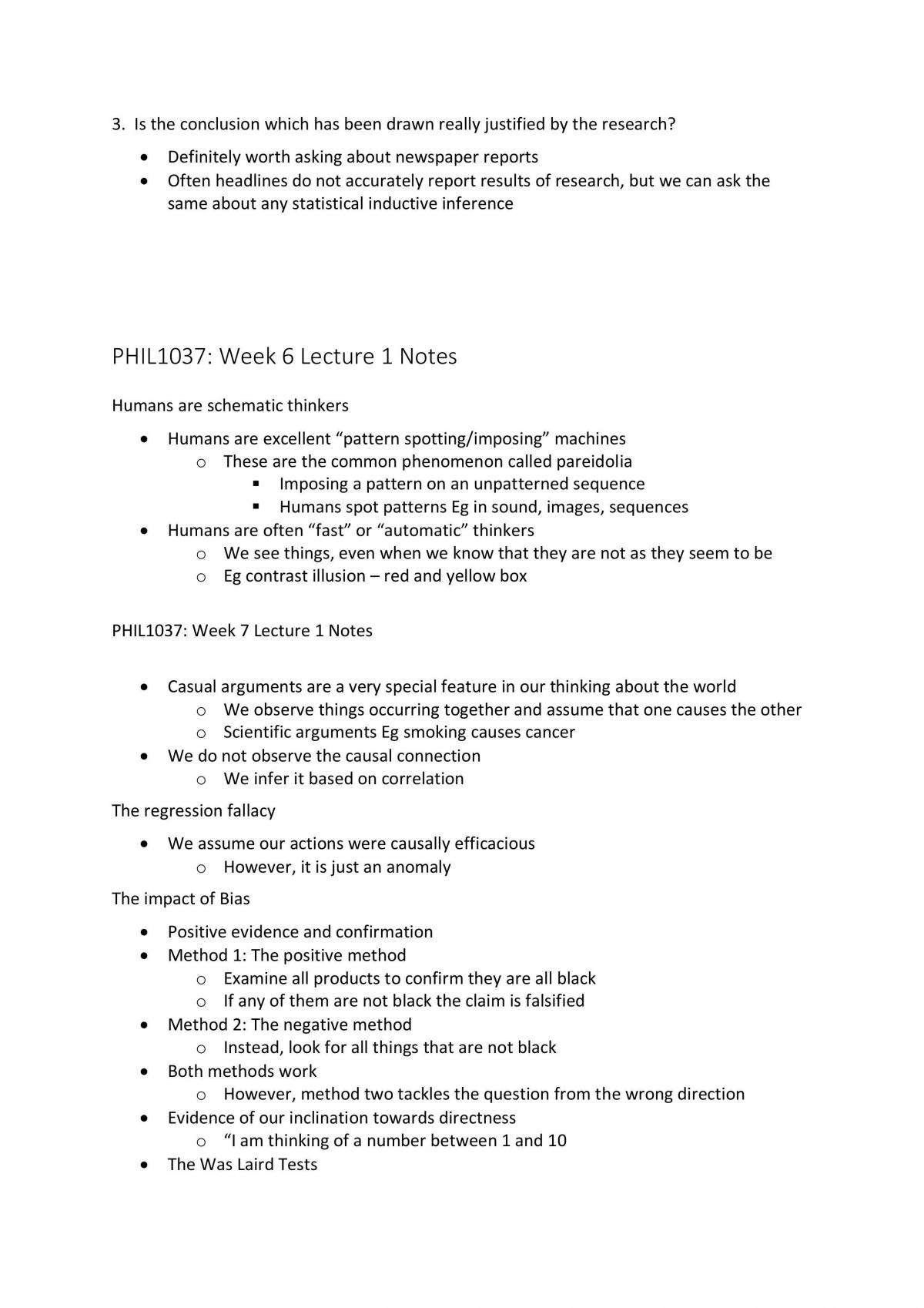 PHIL1037 Entire Study Notes - Page 21