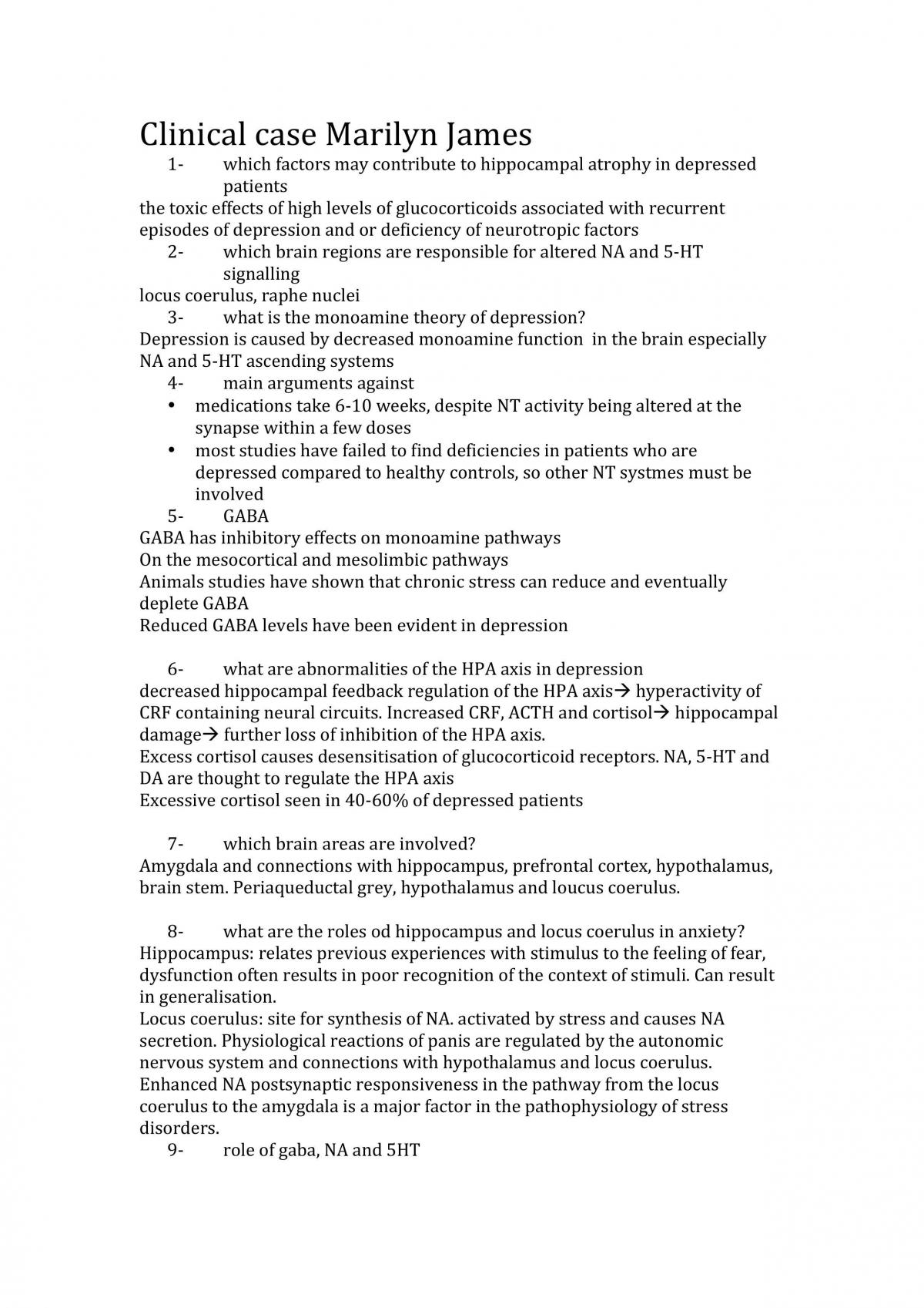 Neurobiology Exam Notes - Page 21