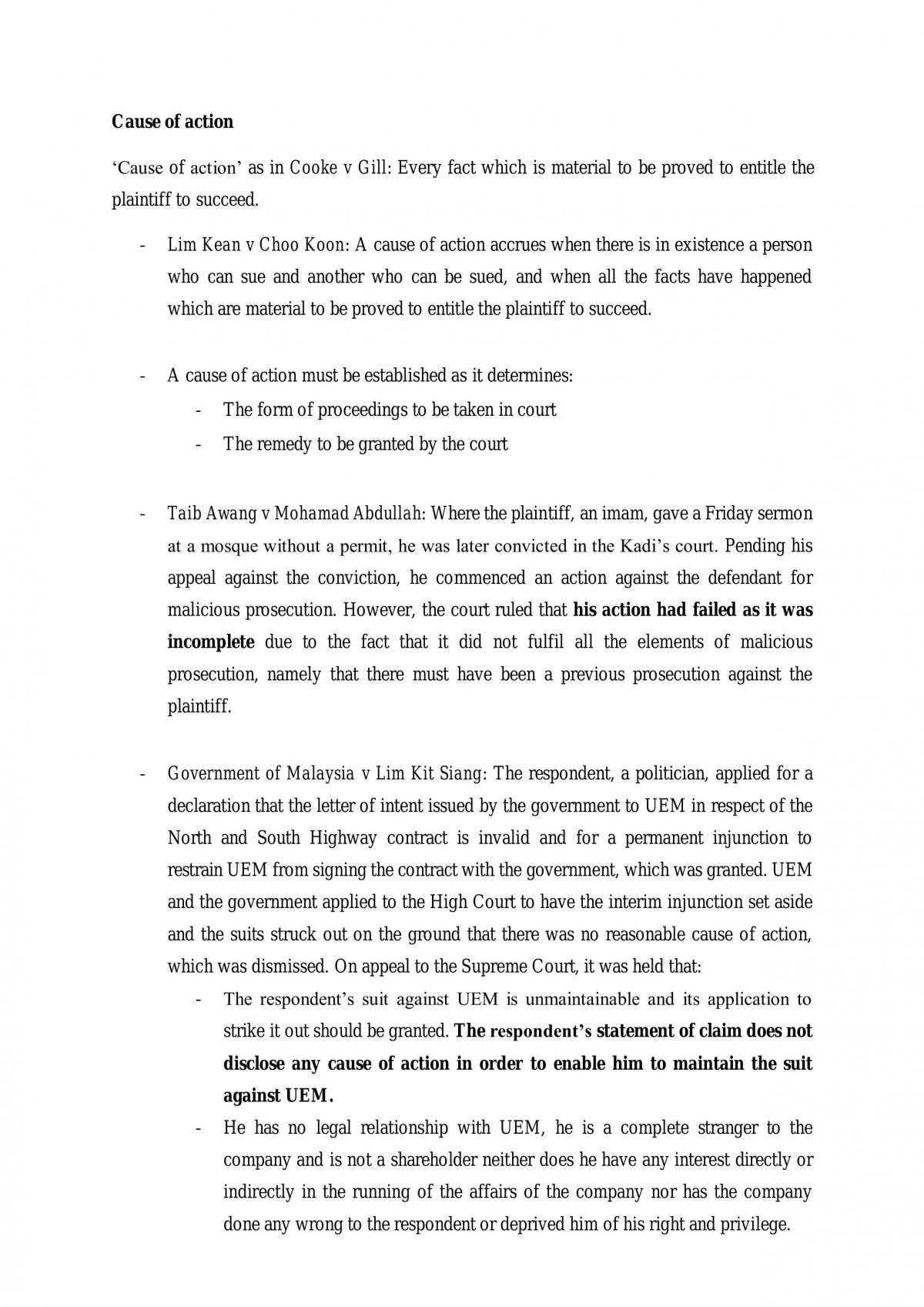 Civil Procedural Notes - Page 79