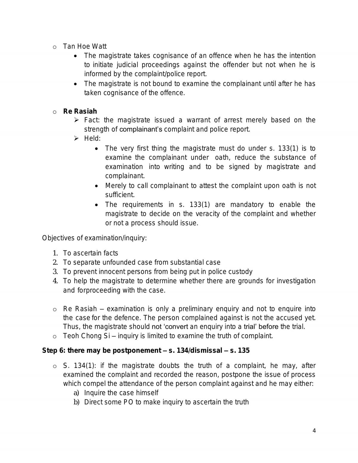 Criminal Procedure Notes - Page 35