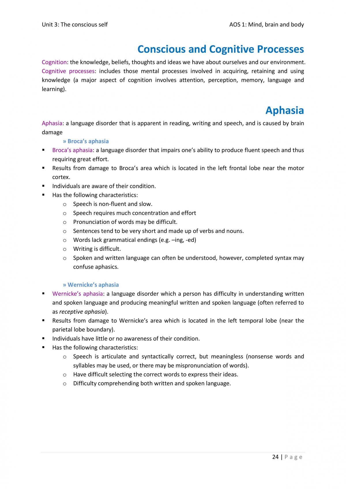 Psy 1022 study notes - Page 24