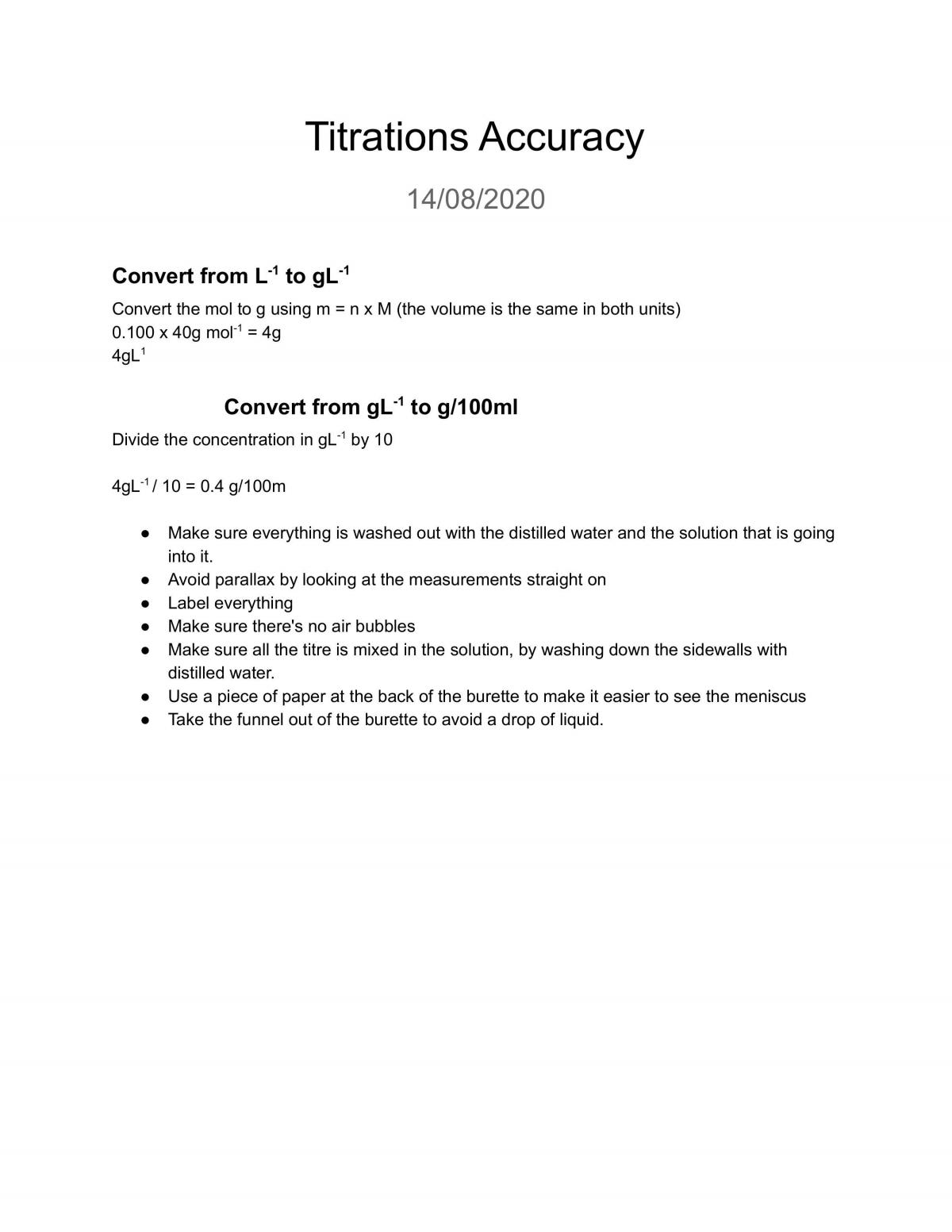 Level 2 chemistry year long notes - Page 26