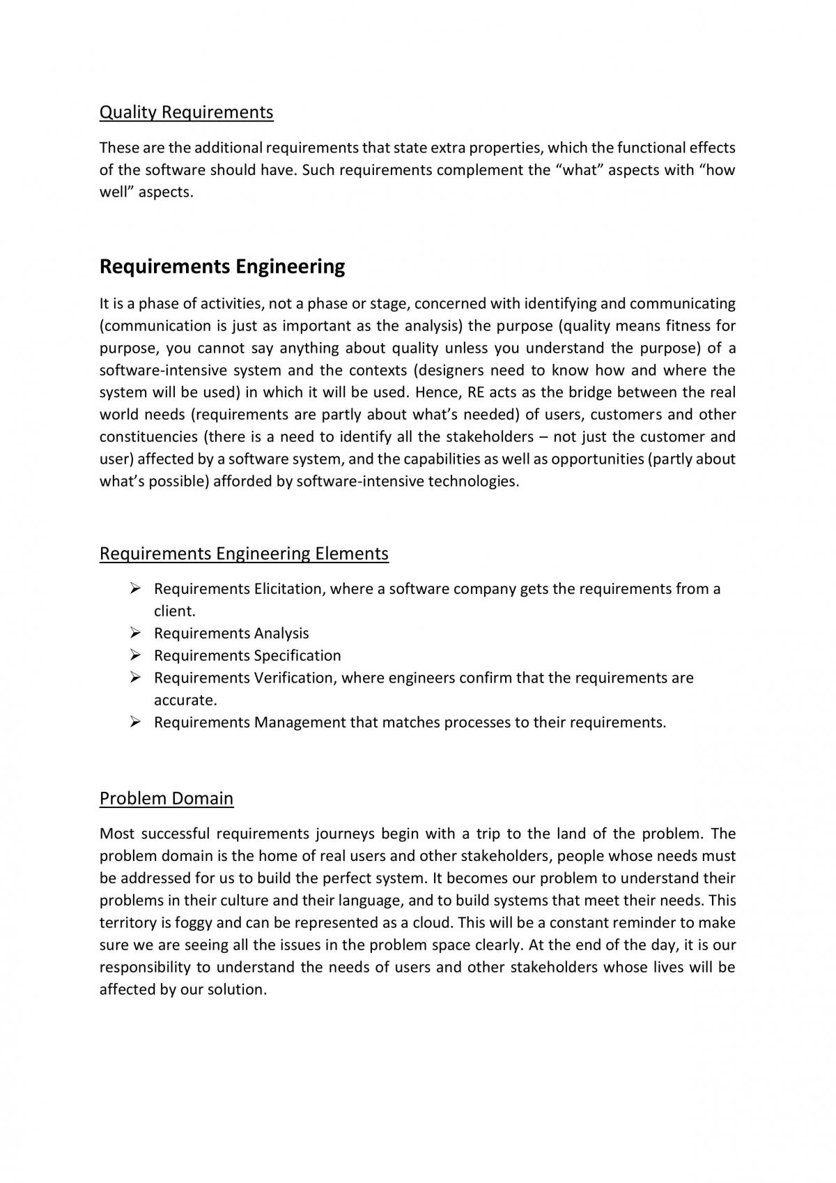 Requirements Engineering Notes - Page 9