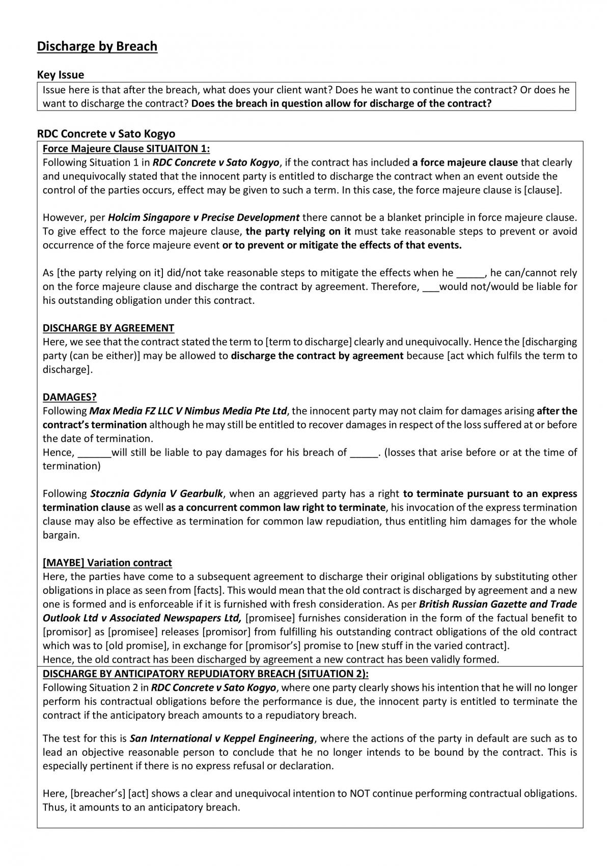 Contract law full notes - Page 19