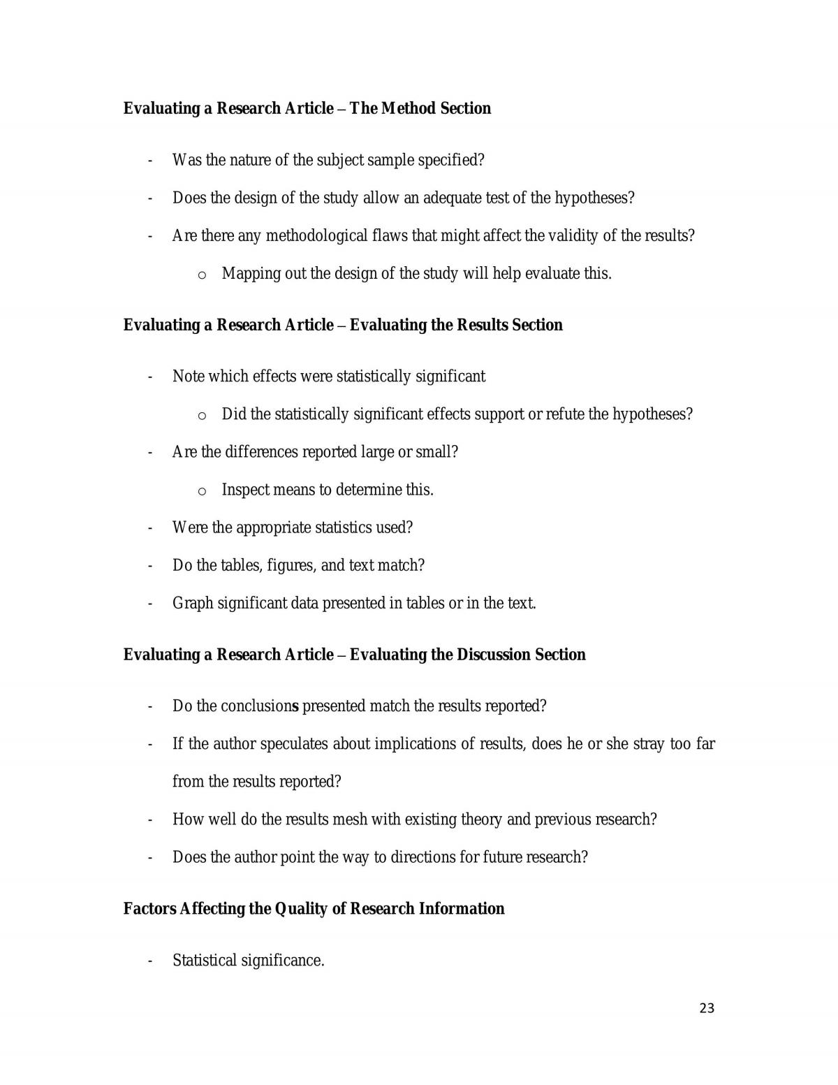Research Methods Notes - Page 23