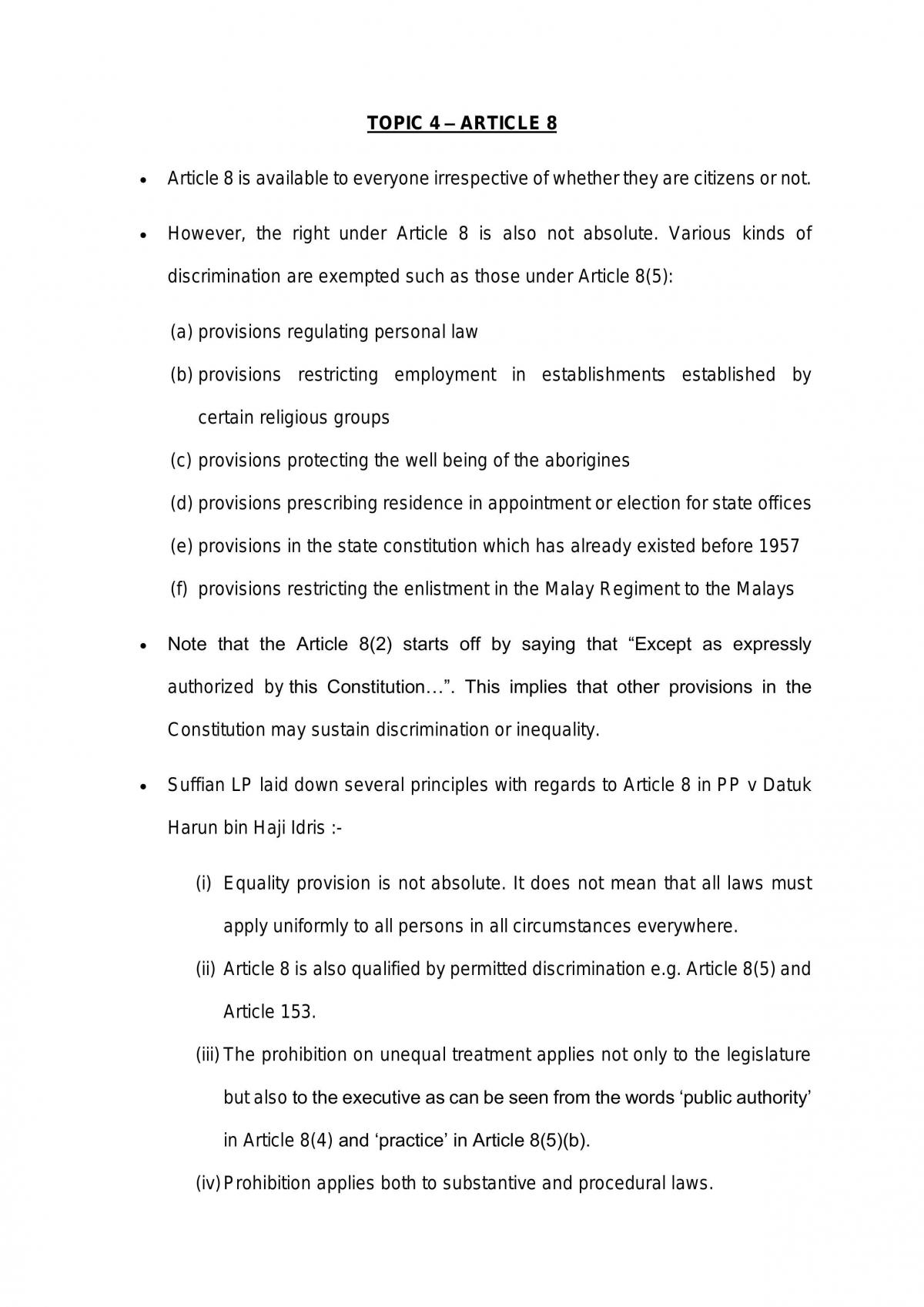 Constitutional Law II notes - Page 18